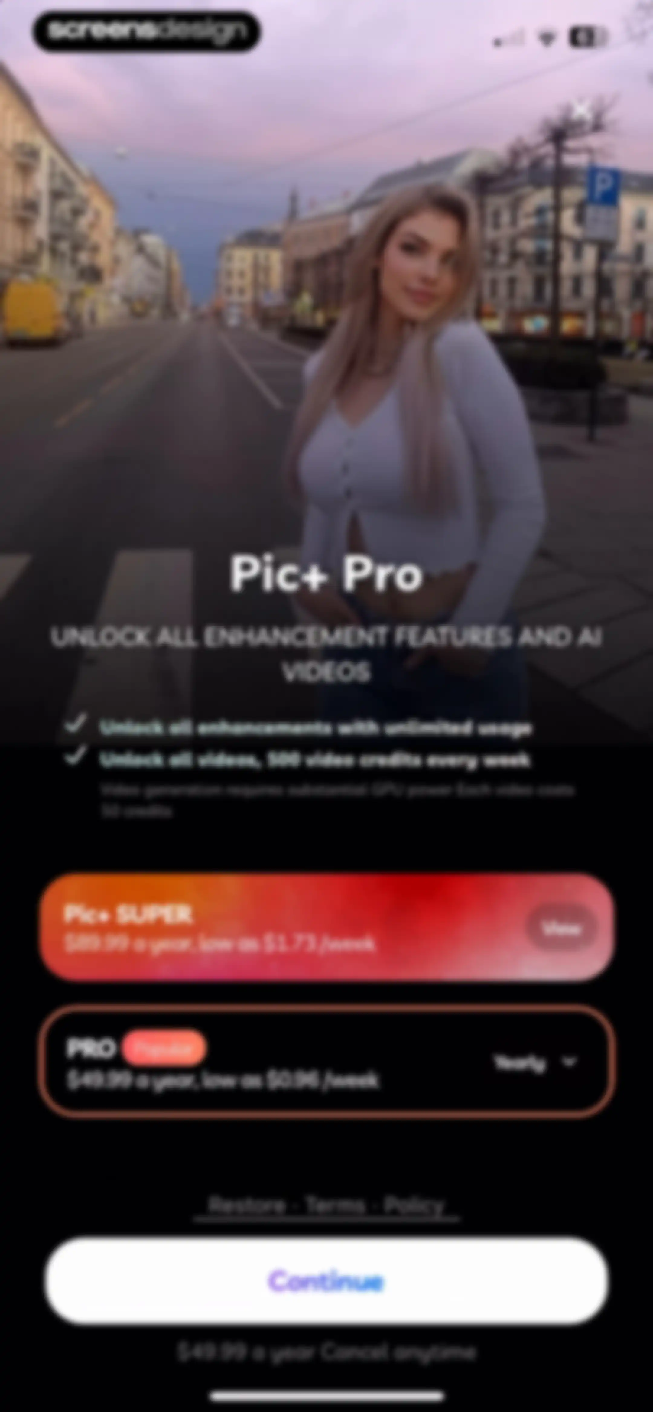 Pic+ - AI Video Generator screen 49