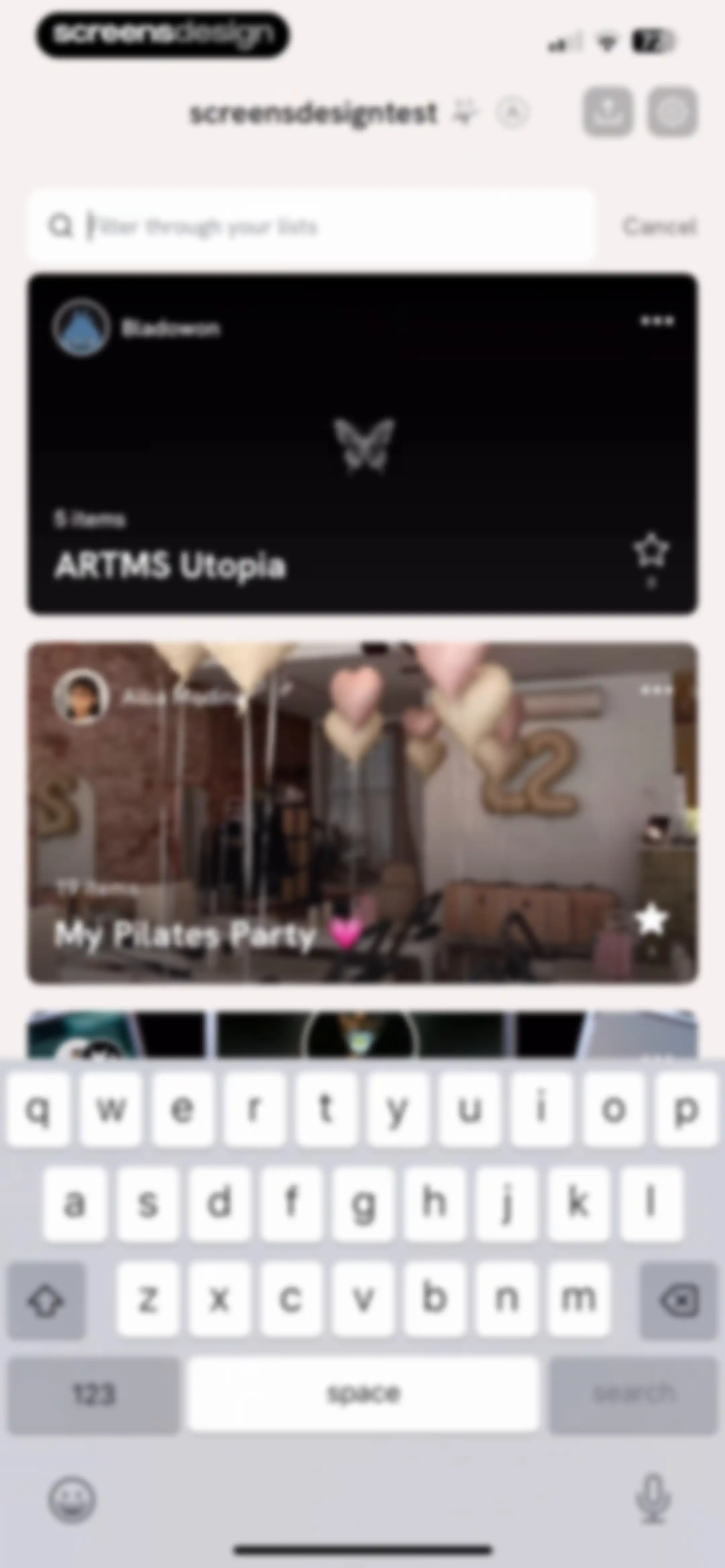 Hypelist: Create & Share Lists screen 155