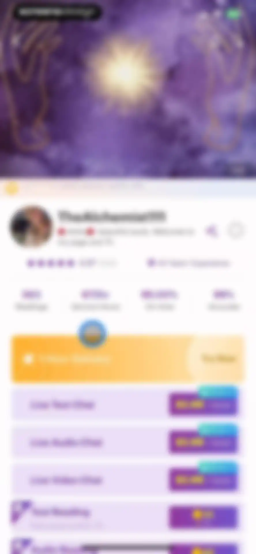 Soulight-Online Psychic Advice screen 5