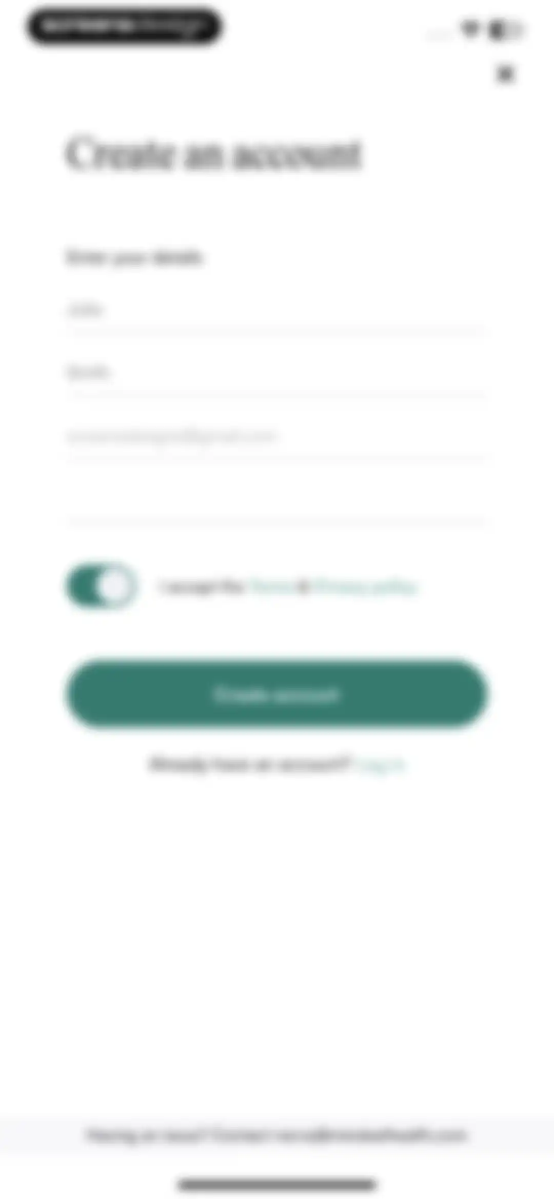 Nerva: Gut-Brain Program screen 3