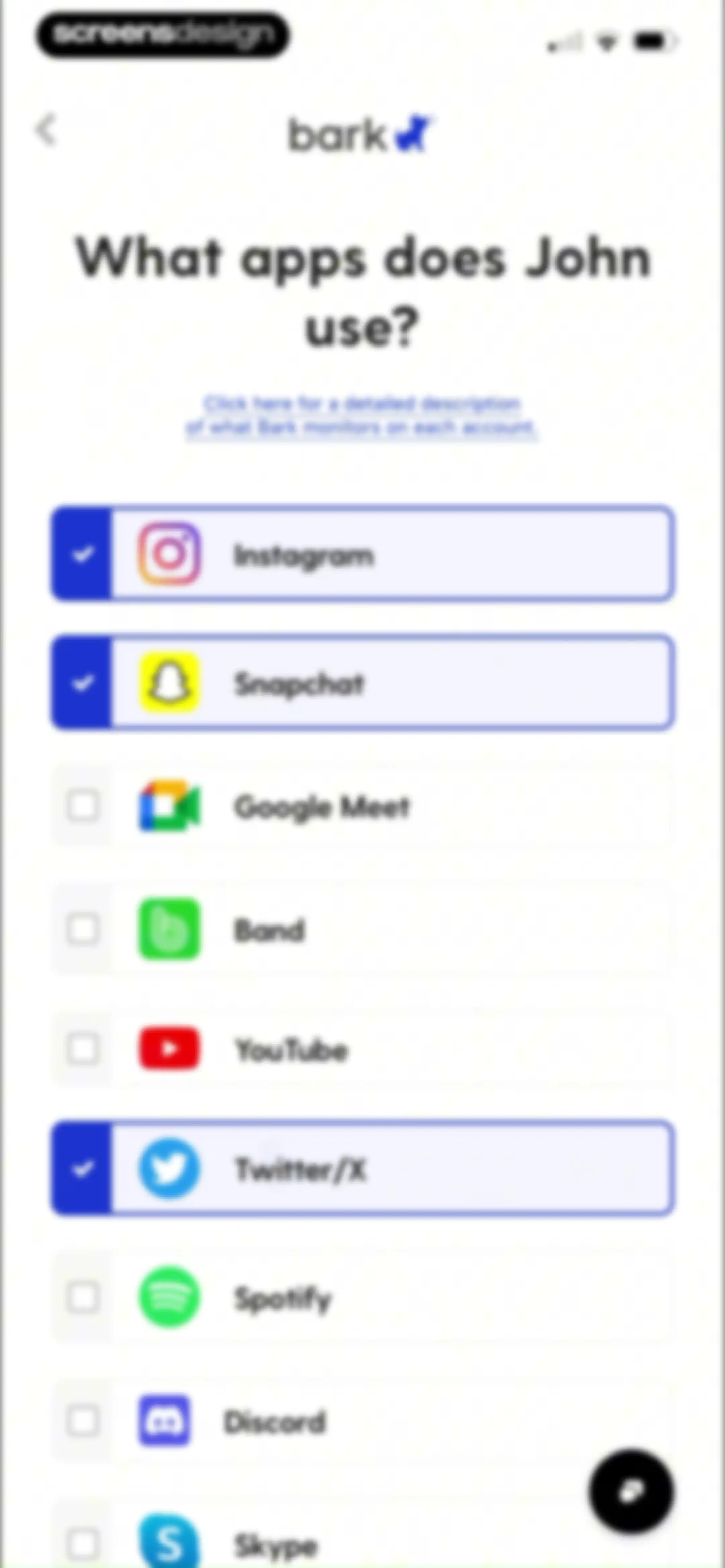 Bark - Parental Controls screen 12