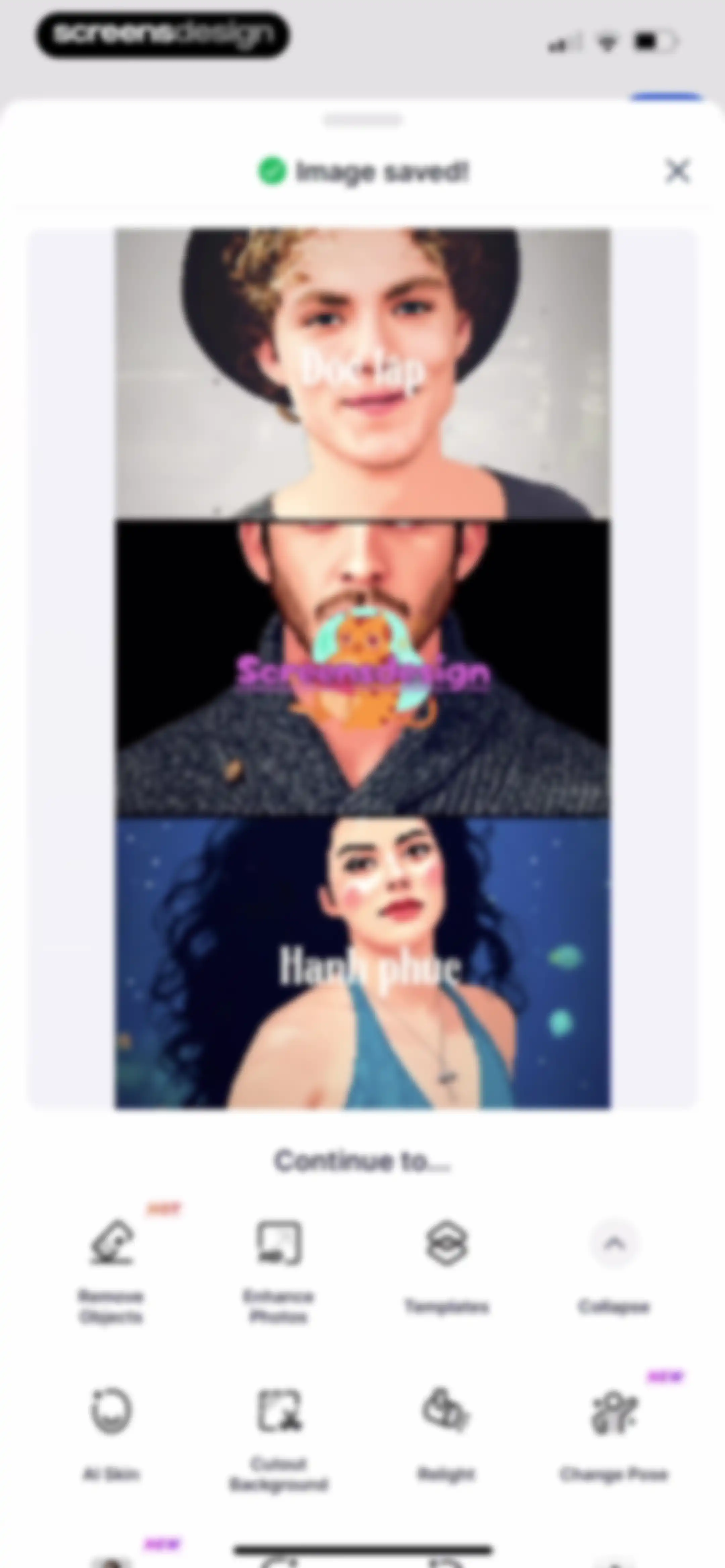 SnapEdit: Photo Editor AI screen 94