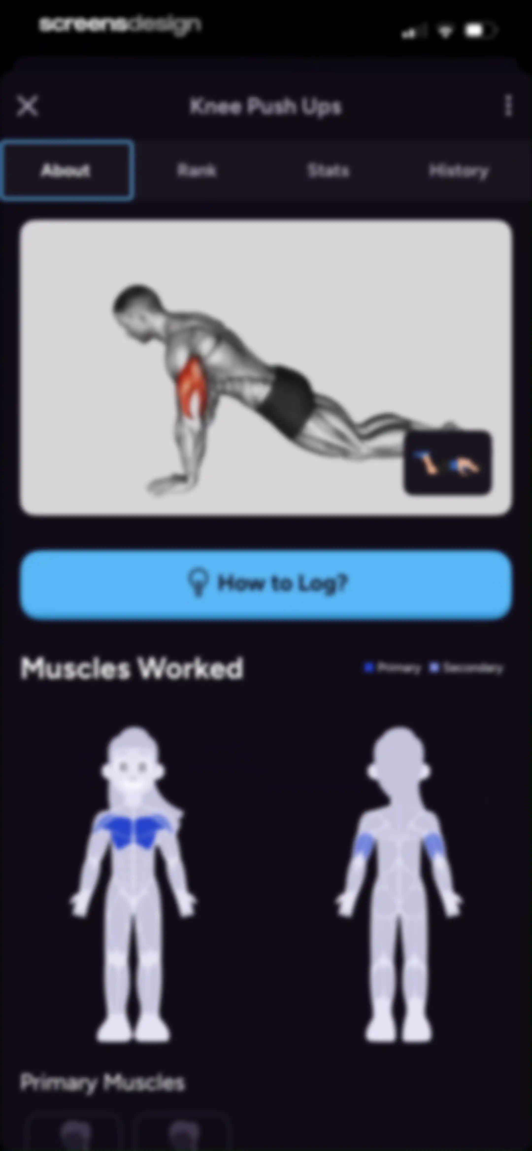 Liftoff - Ranked Gym Workouts screen 160