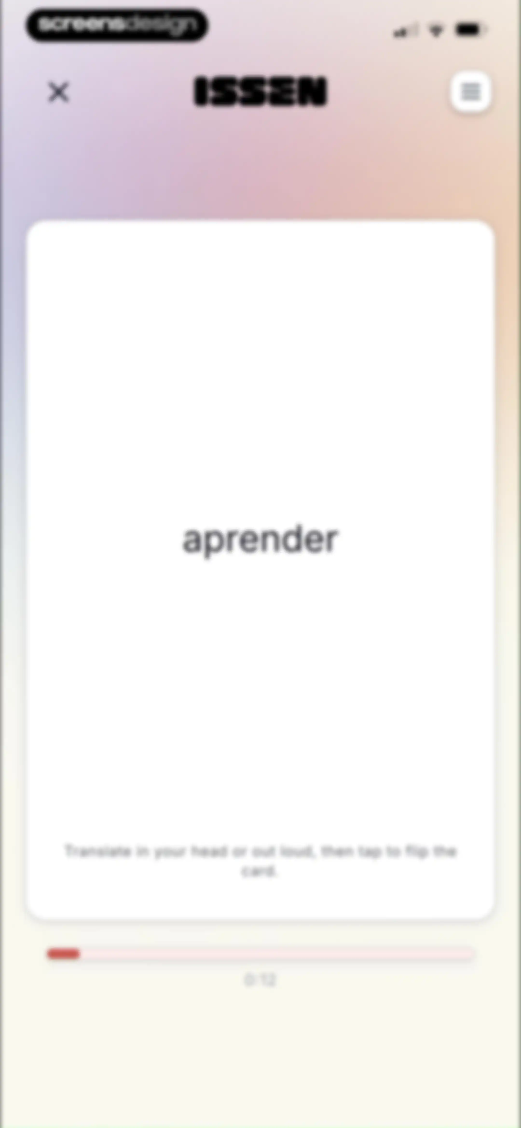 ISSEN - Voice Tutor screen 57