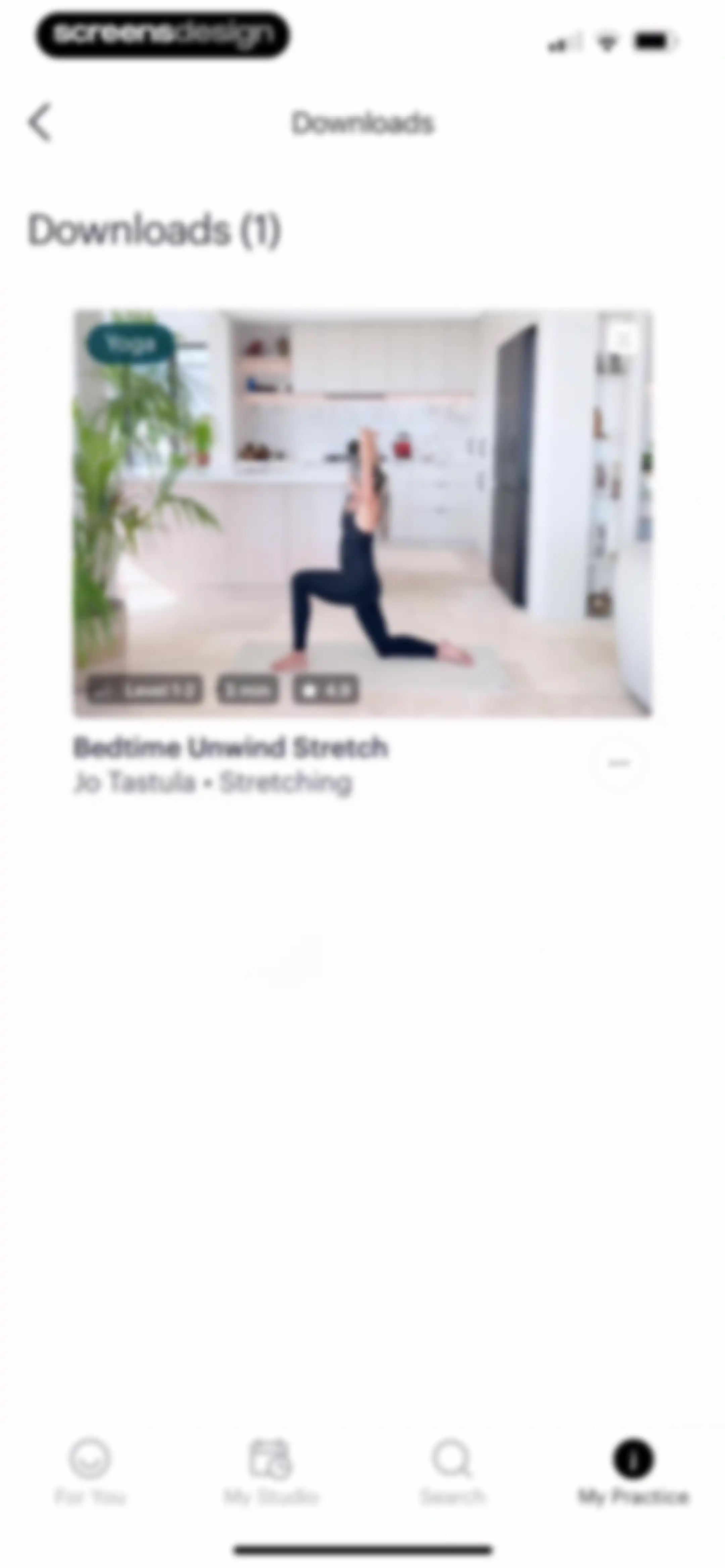 Glo | Yoga and Meditation App screen 118