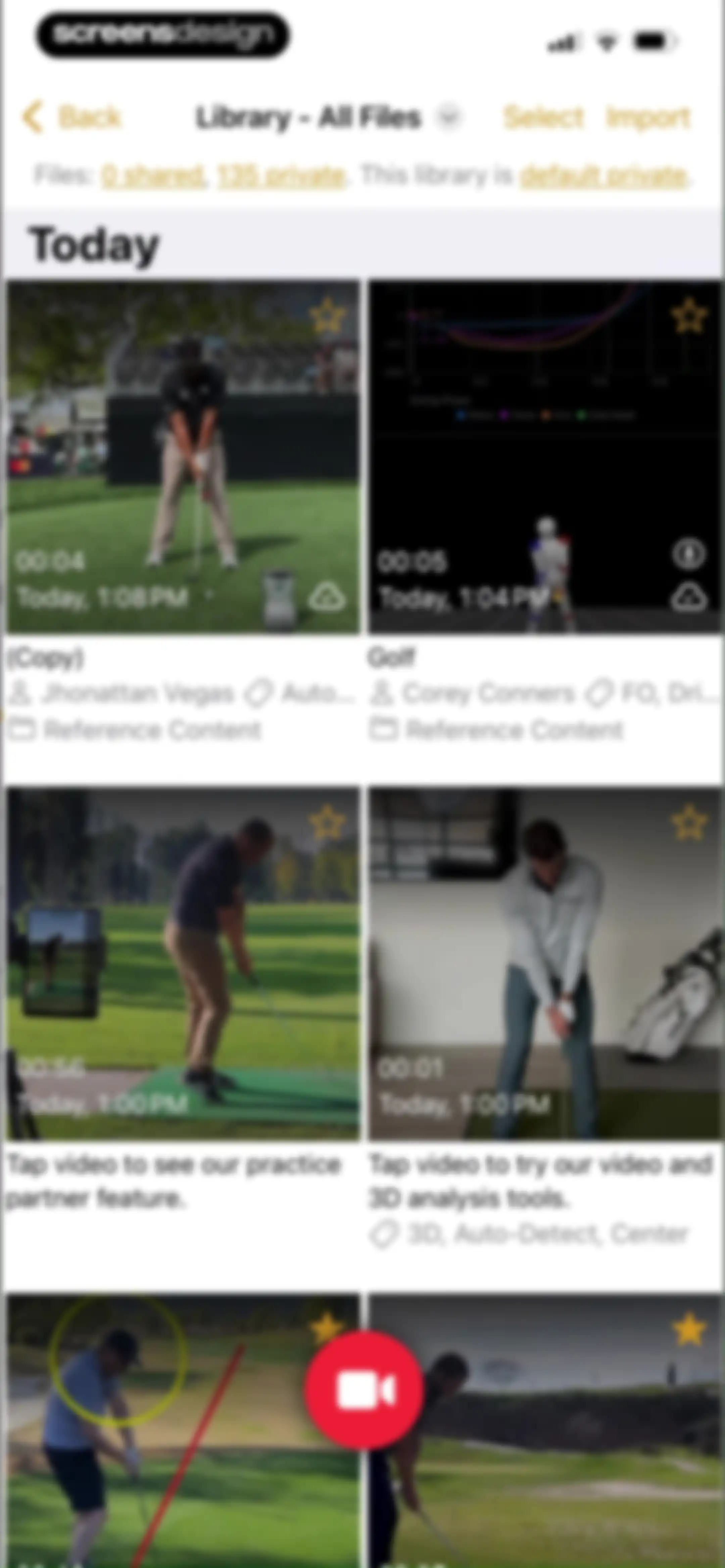 Onform: Video Analysis App screen 95