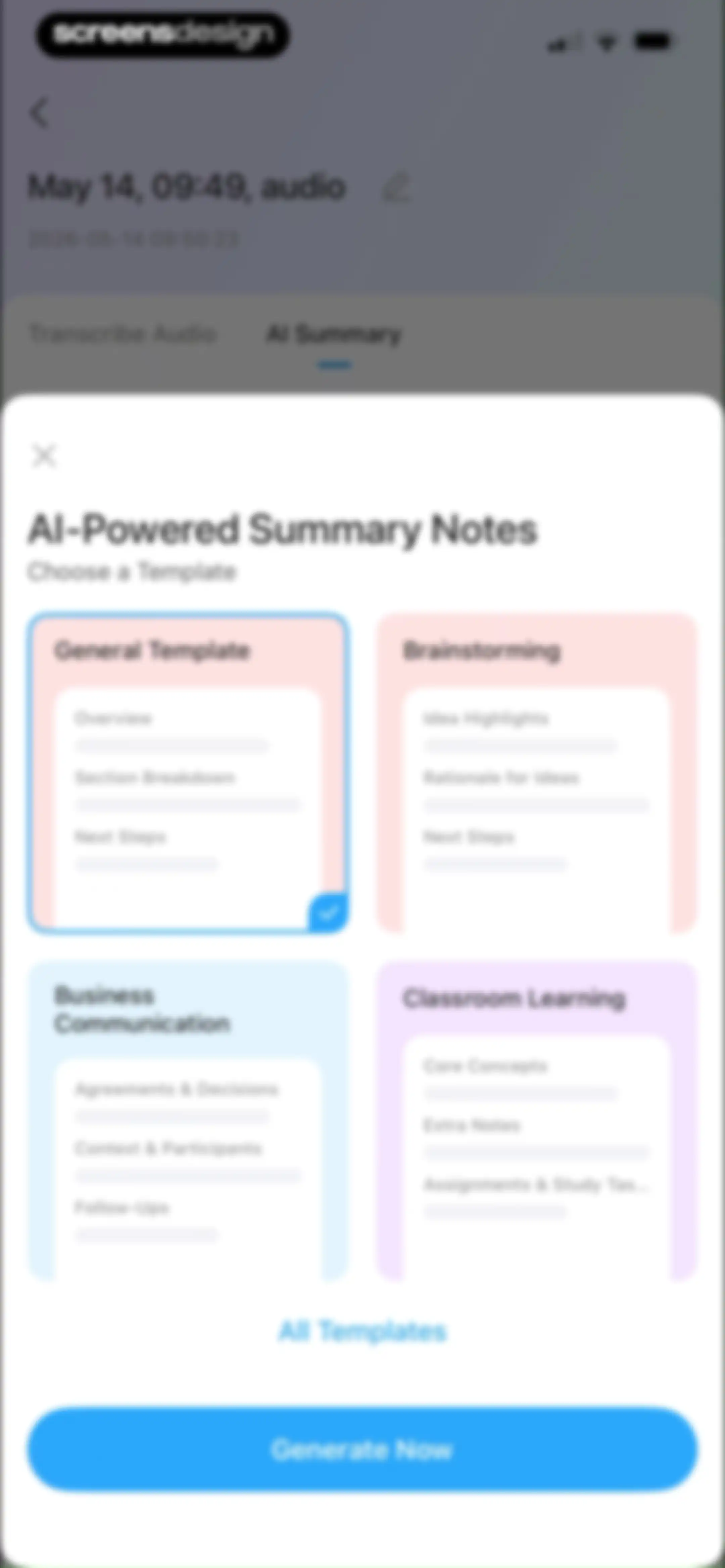 CamCard AI Business Assistant screen 72
