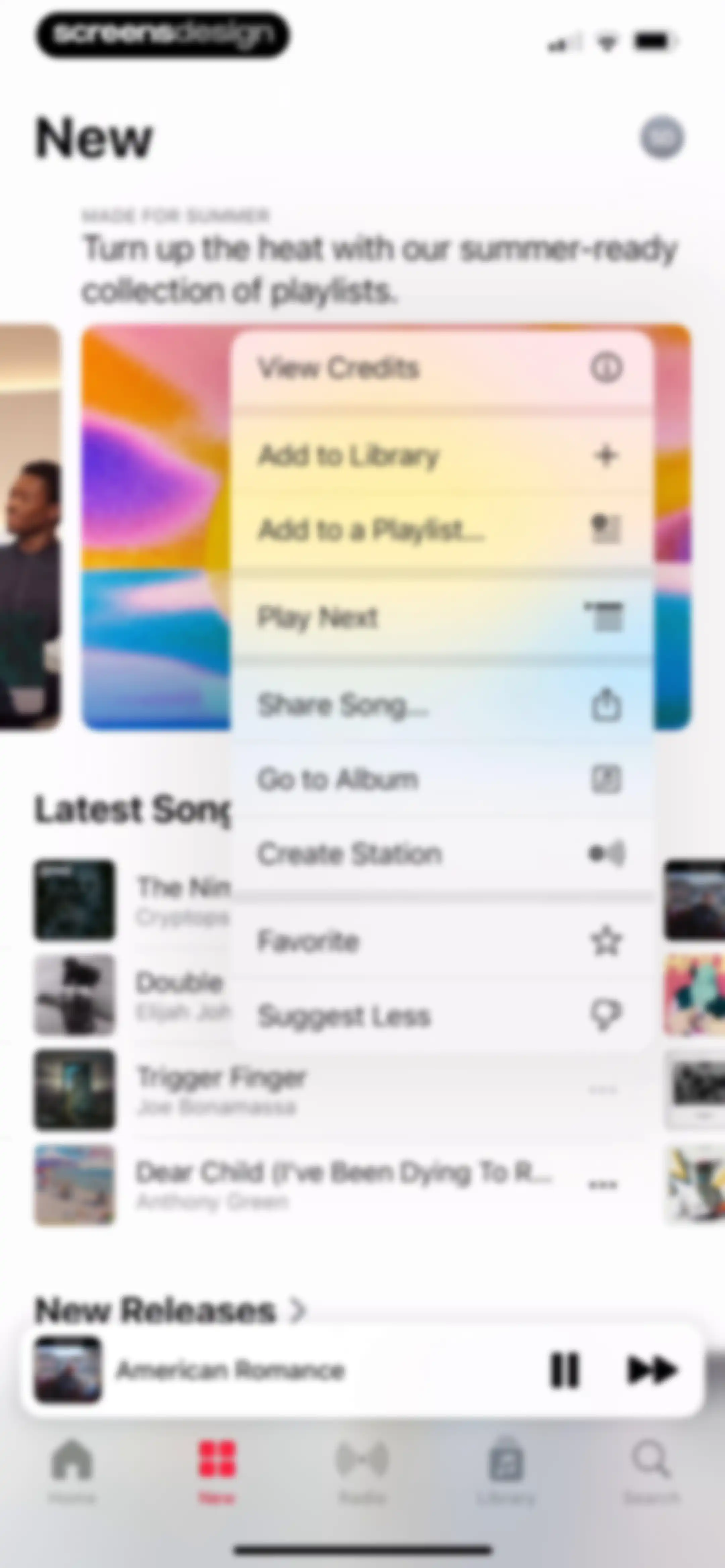 Apple Music screen 64