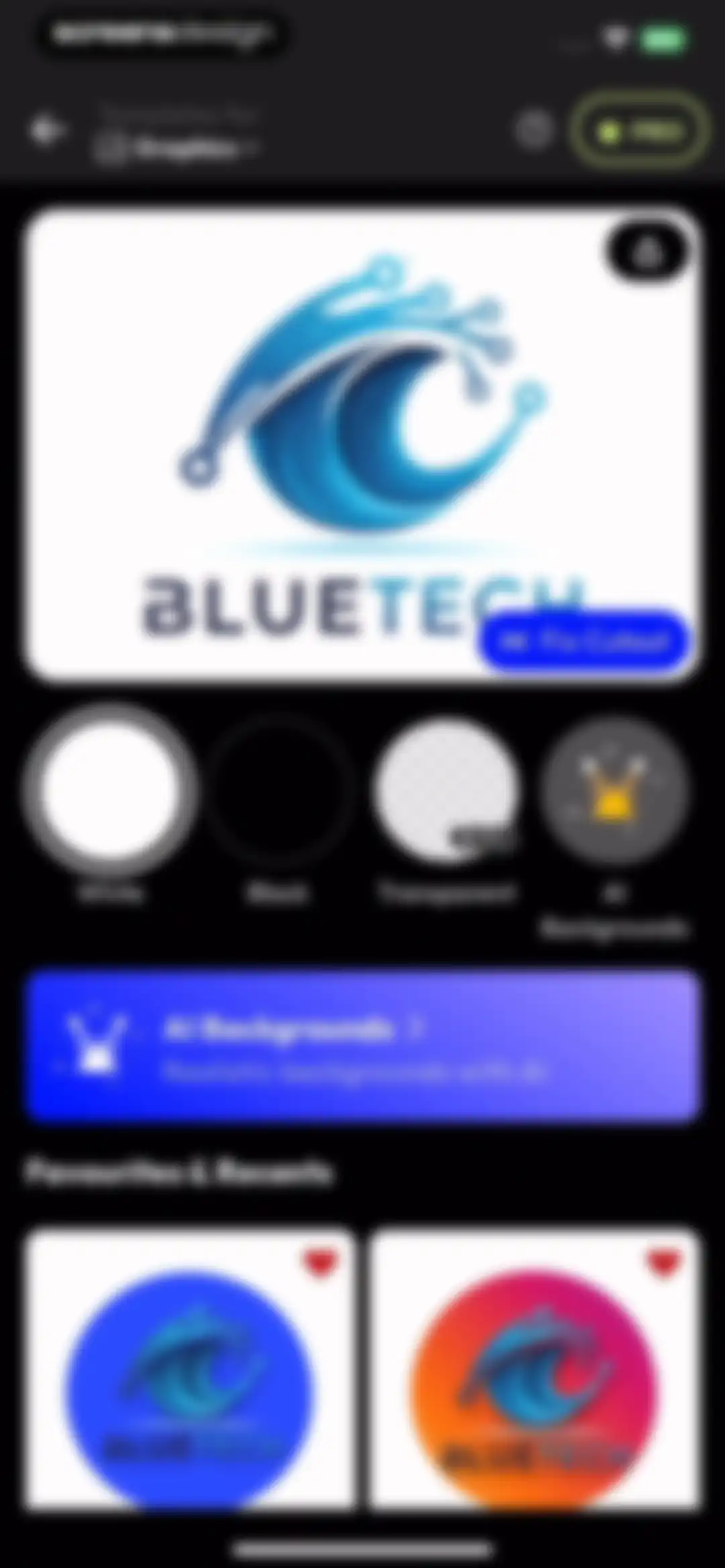 Blend: AI Models Logos Videos screen 111