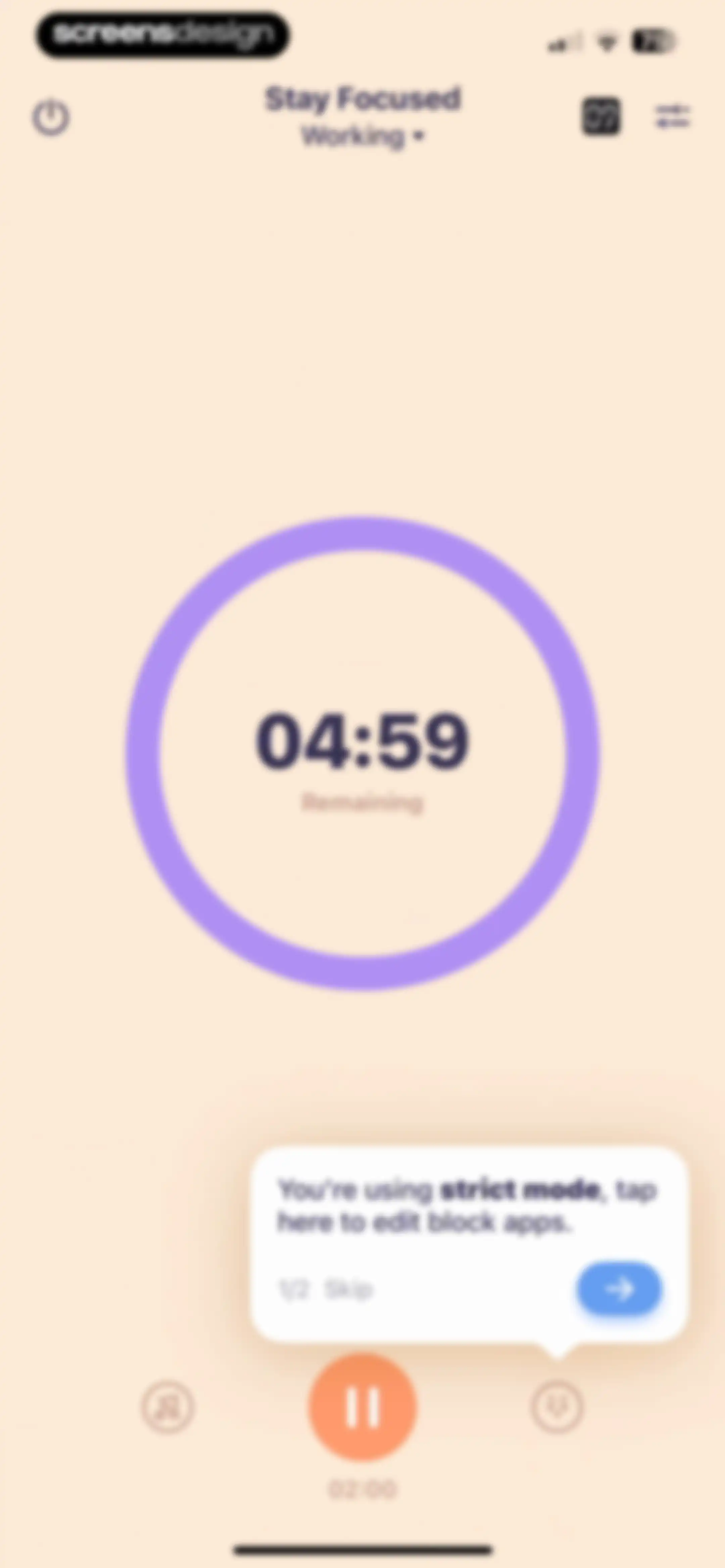 OffScreen: Screen Time Control screen 62