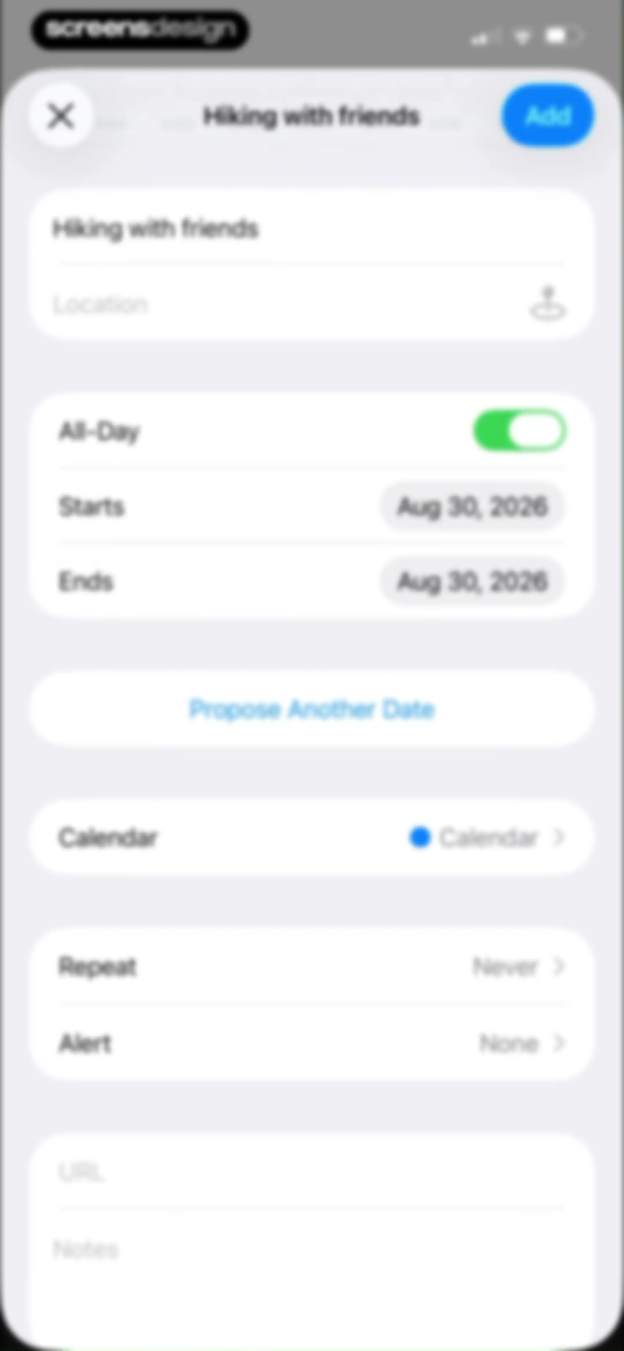 Fantastical Calendar screen 44