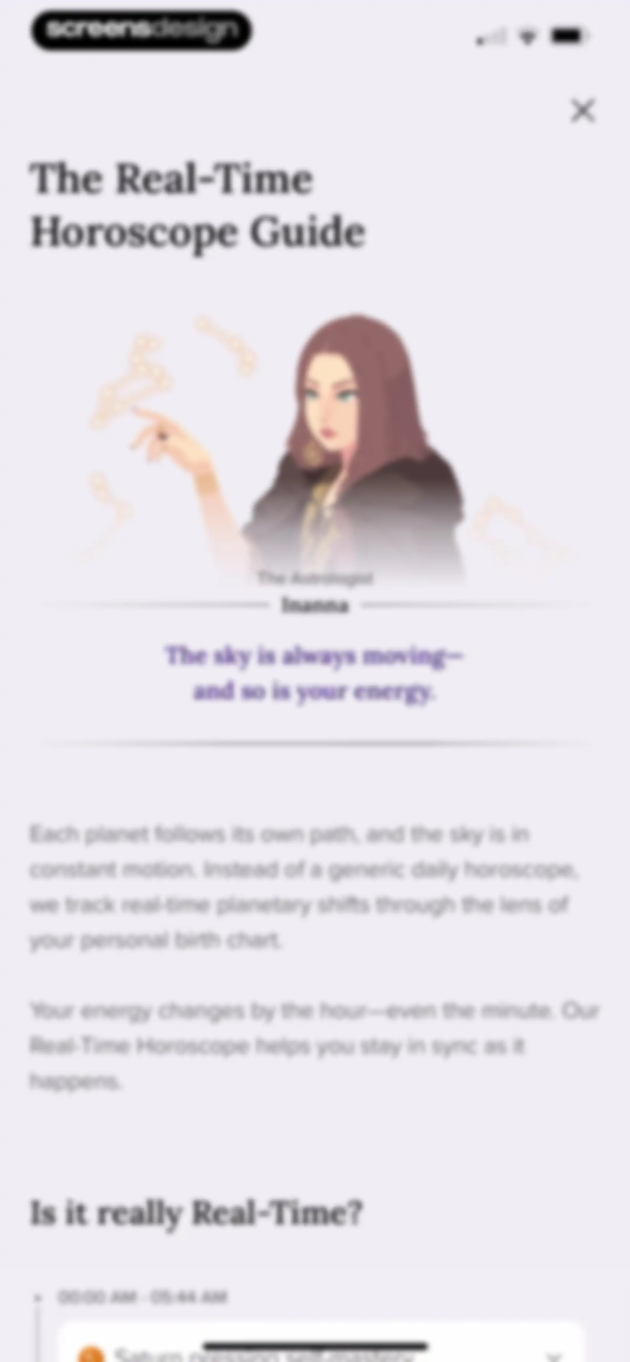FORCETELLER: Daily Horoscope screen 56