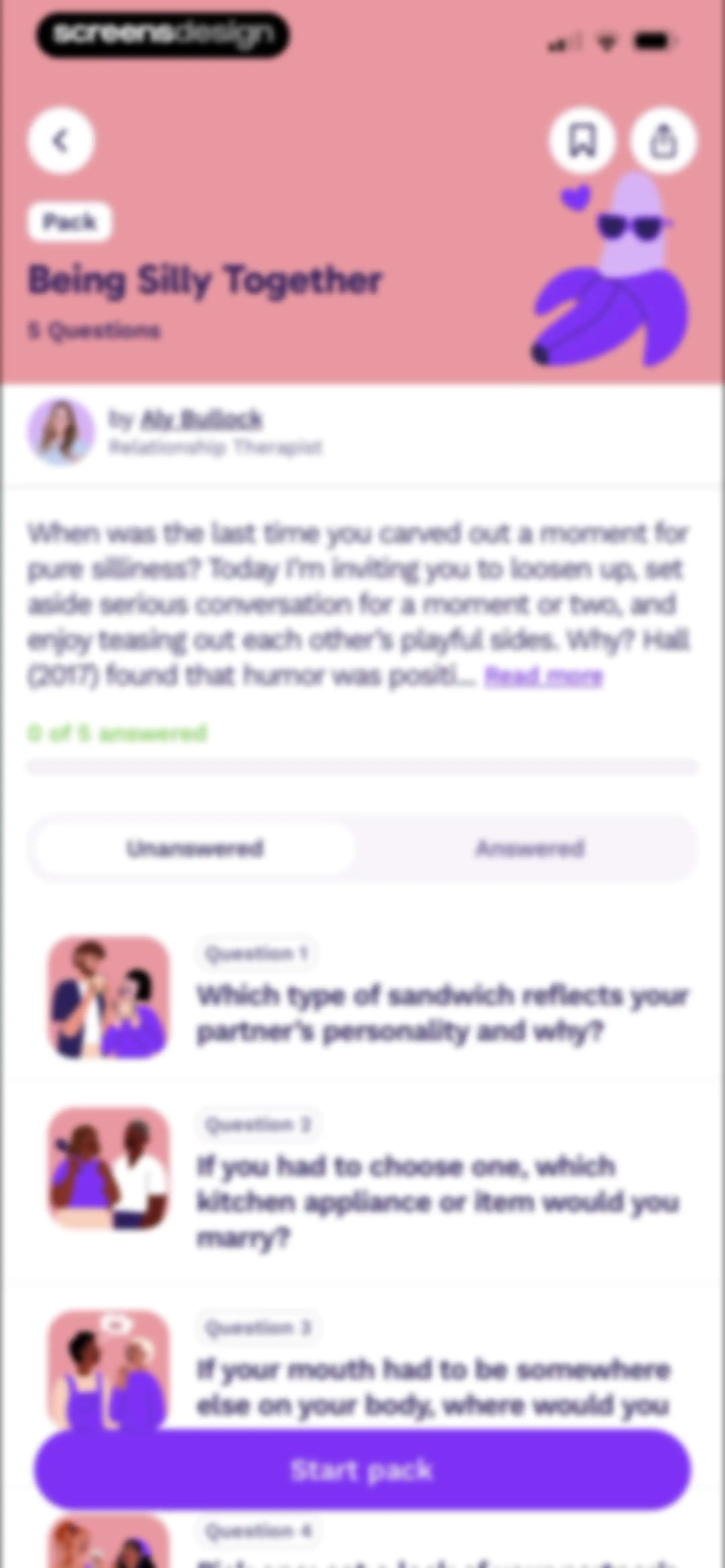 Paired: Couples & Relationship screen 100