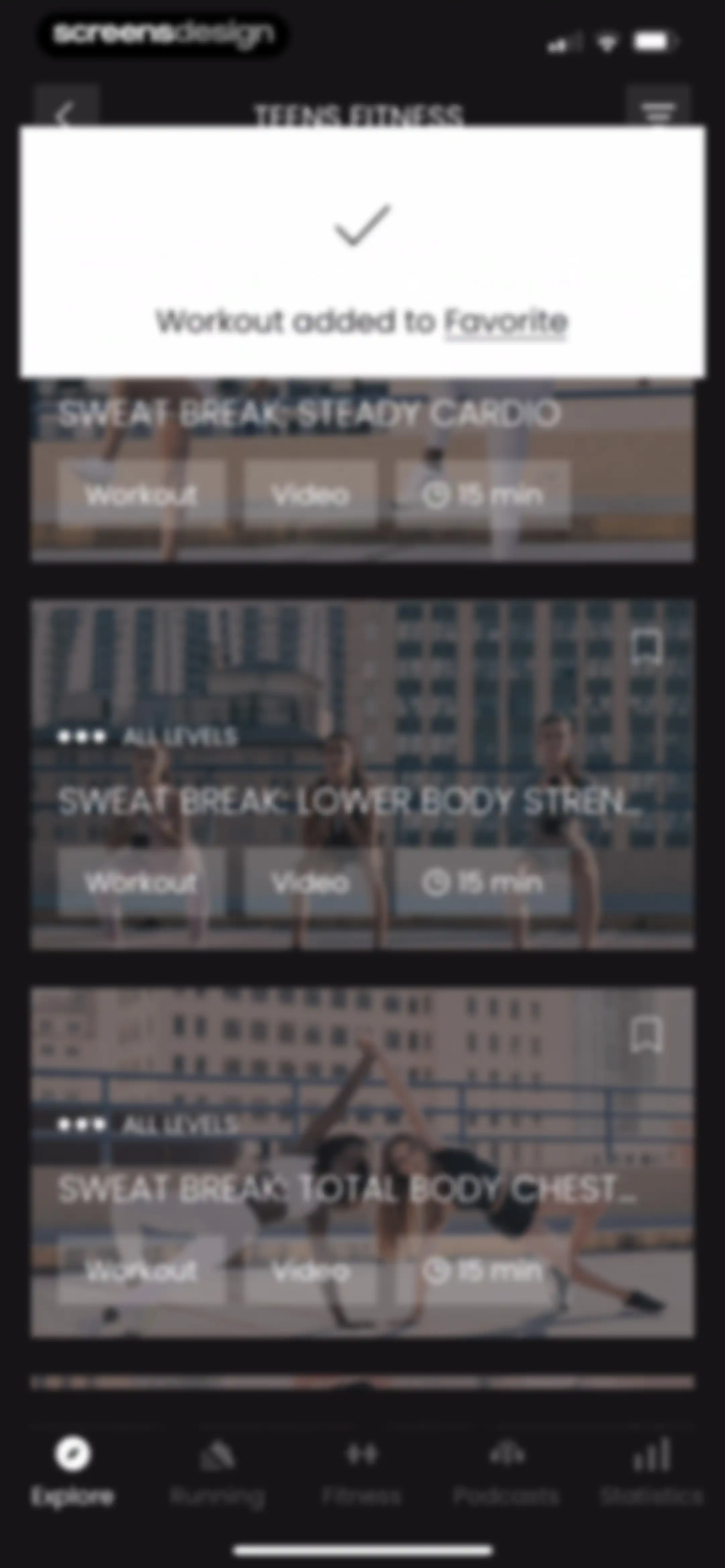 Made4 - Fitness & Running screen 26