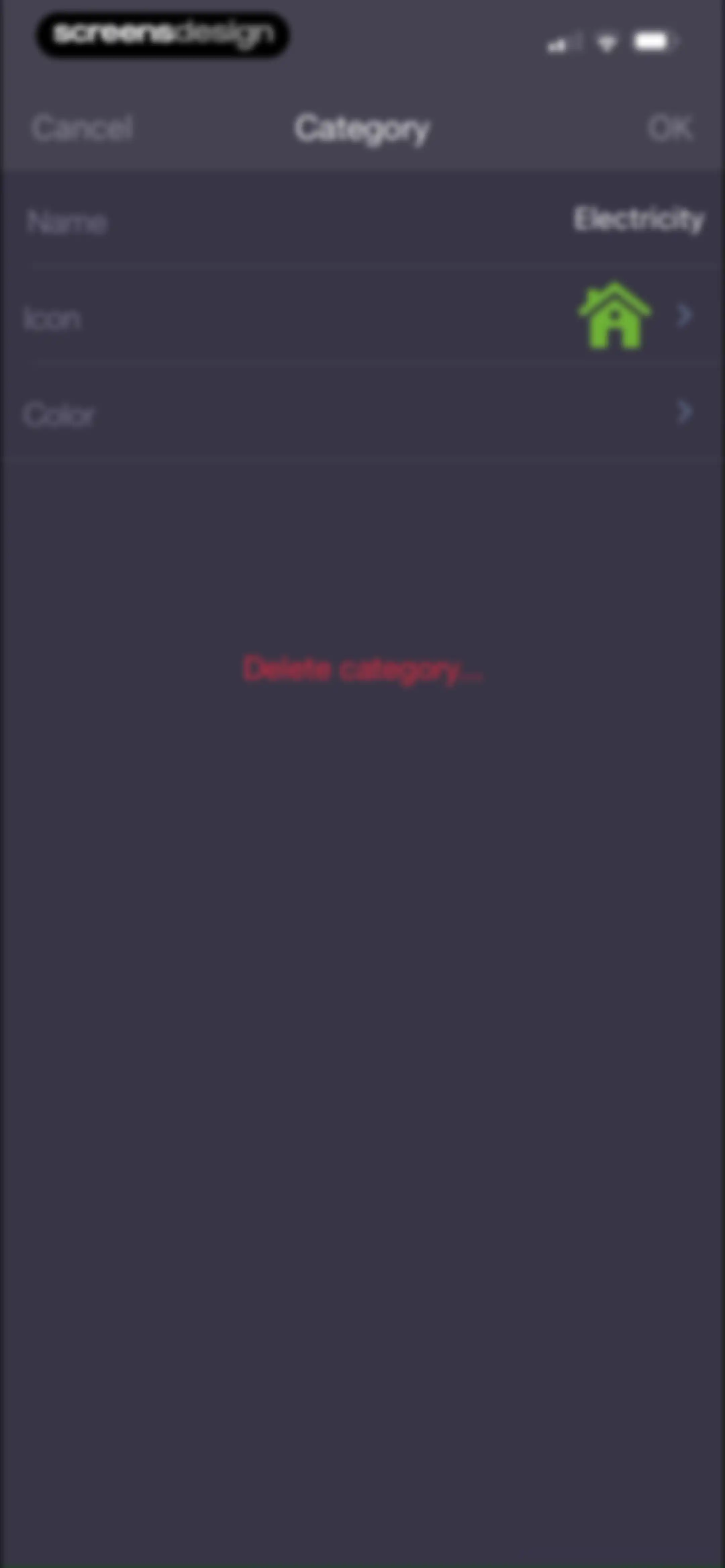 Expenses OK - expenses tracker screen 9