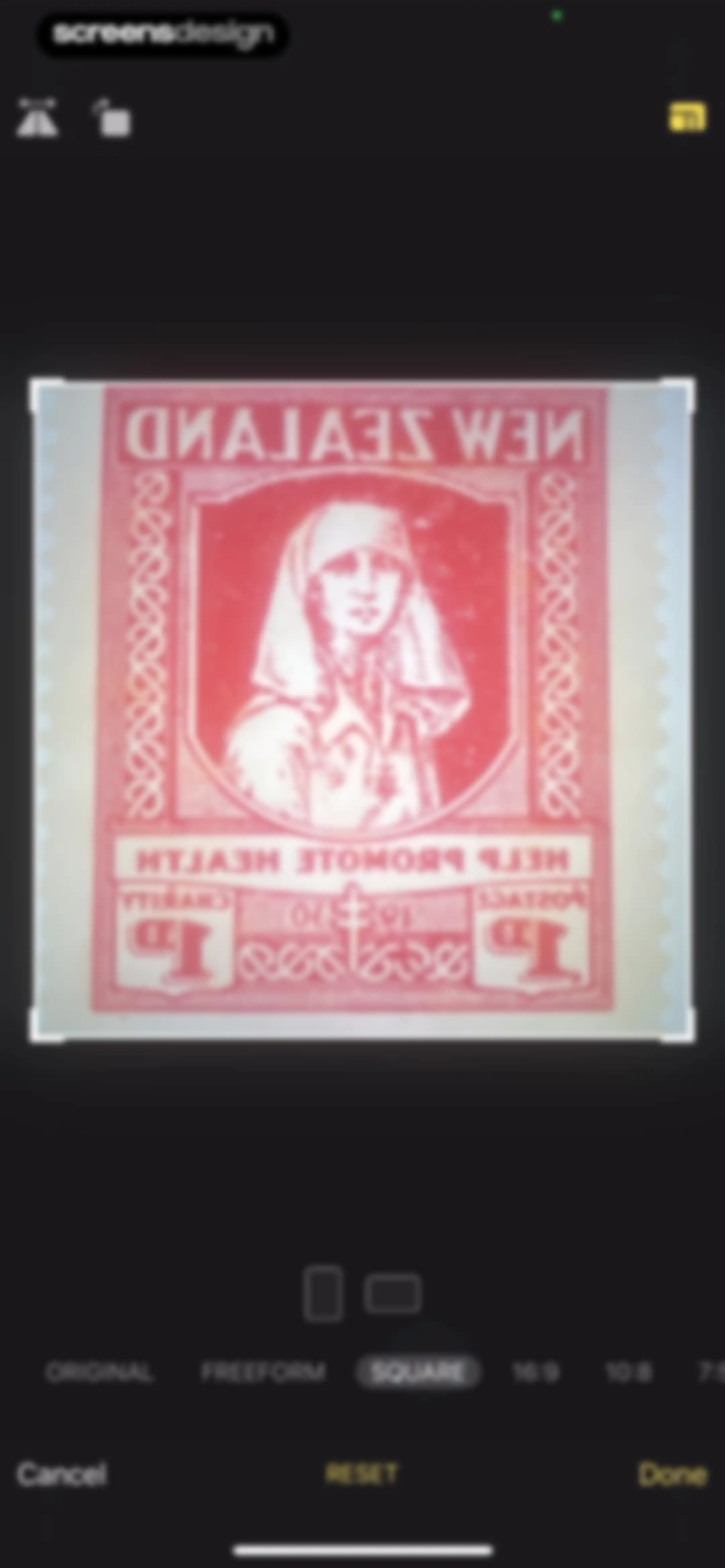Stamp Value Stamp Identifier screen 20