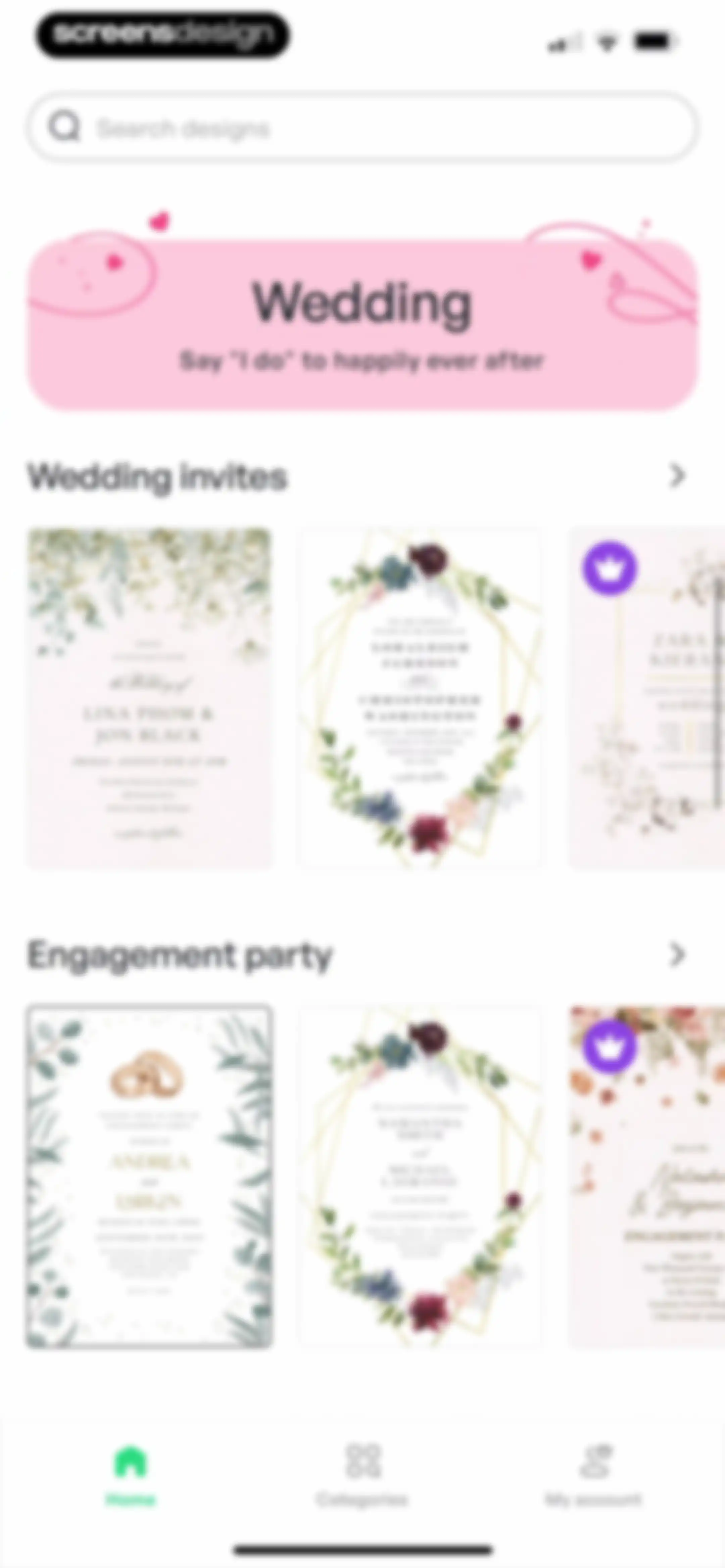 Invitation Maker: Cards & RSVP screen 56