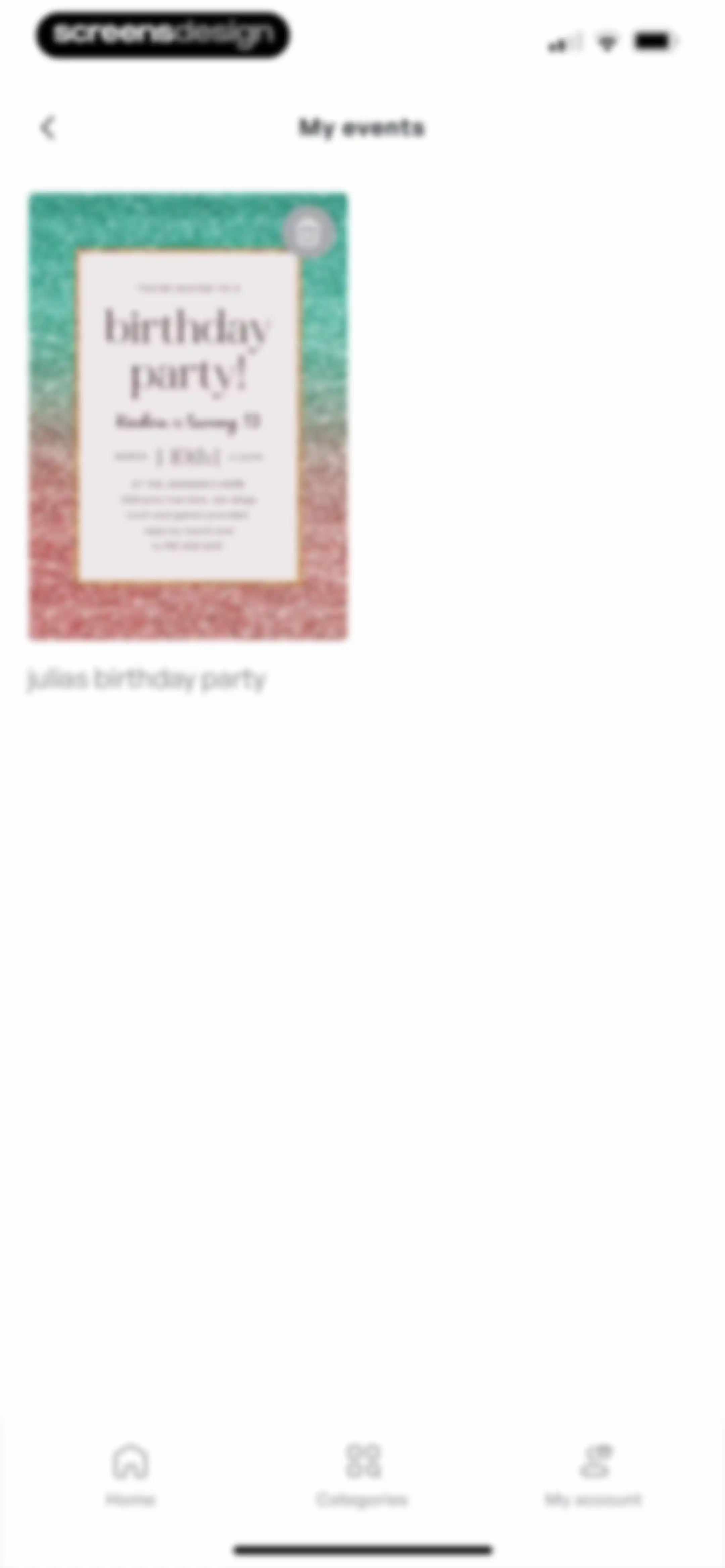Invitation Maker: Cards & RSVP screen 69