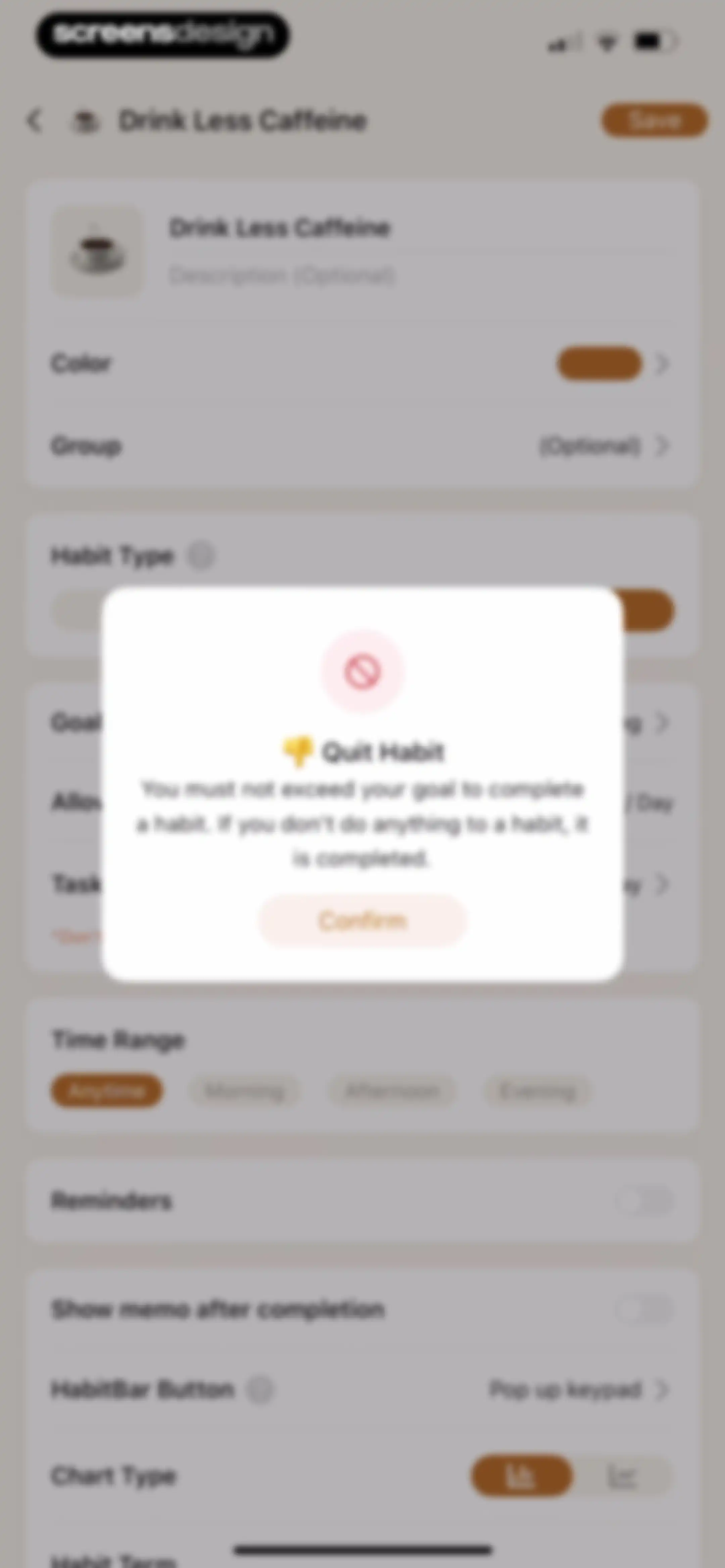 Habit Tracker screen 62