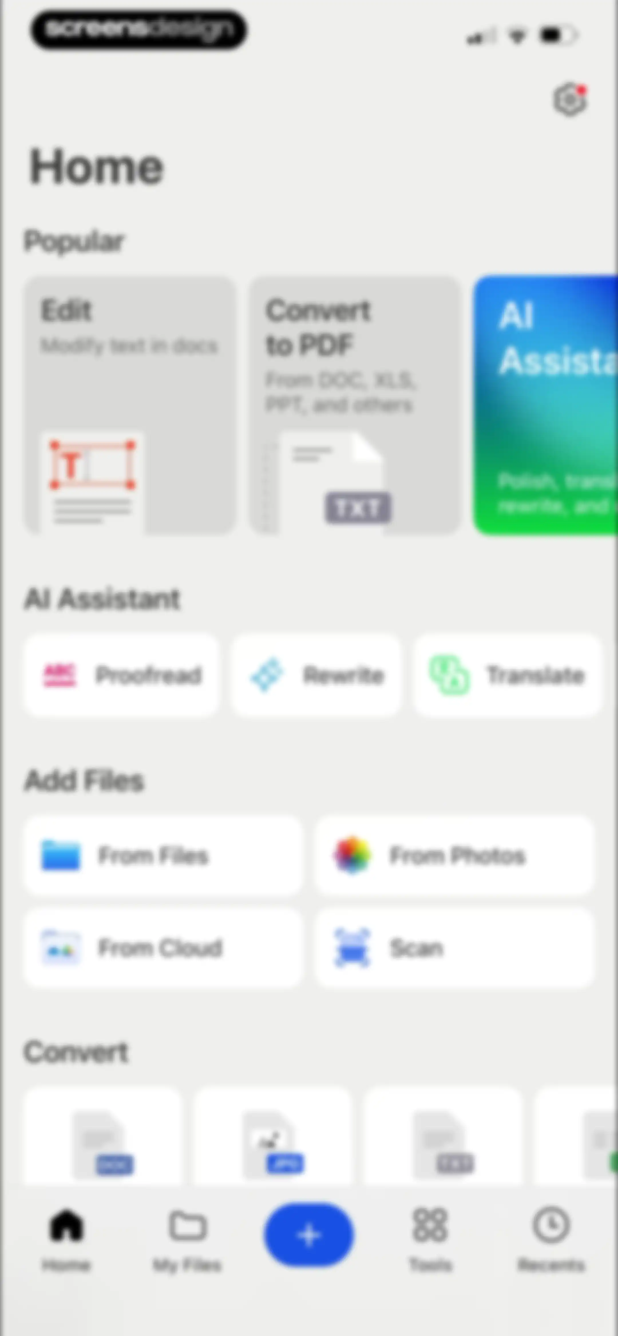 Forma: PDF Document Editor screen 18