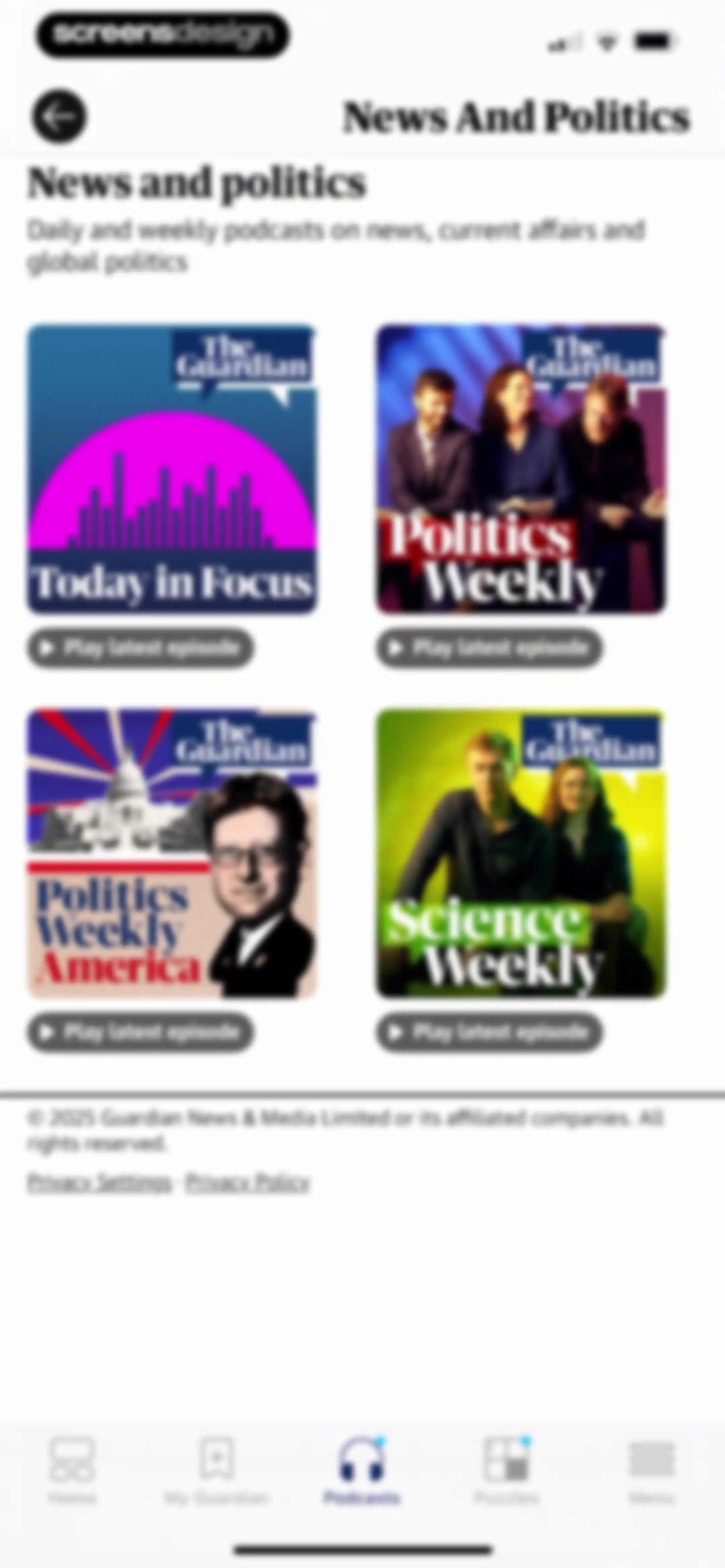 The Guardian - US & World News screen 66