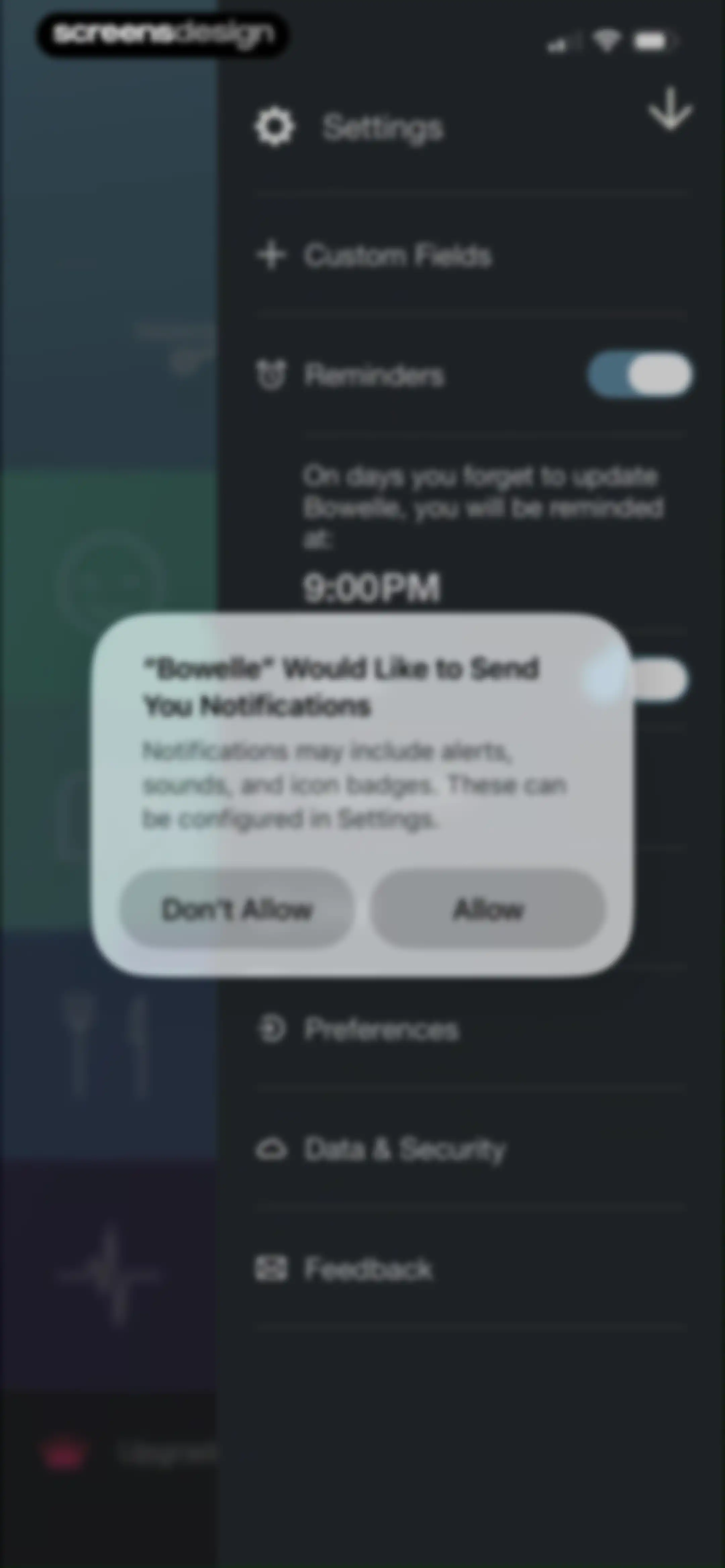 Bowelle - The IBS tracker screen 69
