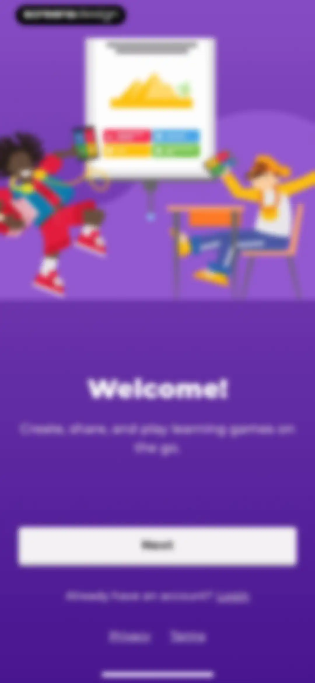 Kahoot! Play & Create Quizzes screen 1