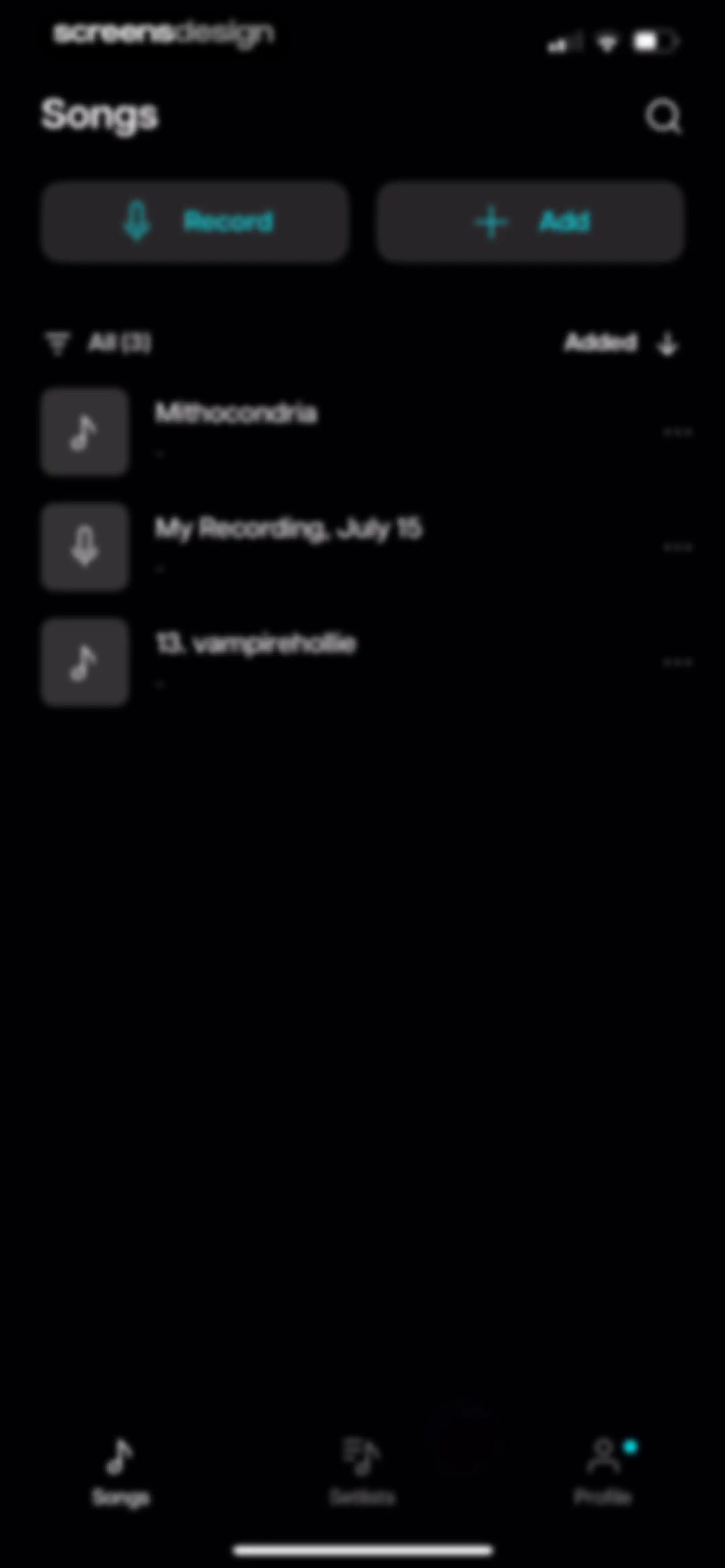 Moises: The Musician's App screen 54