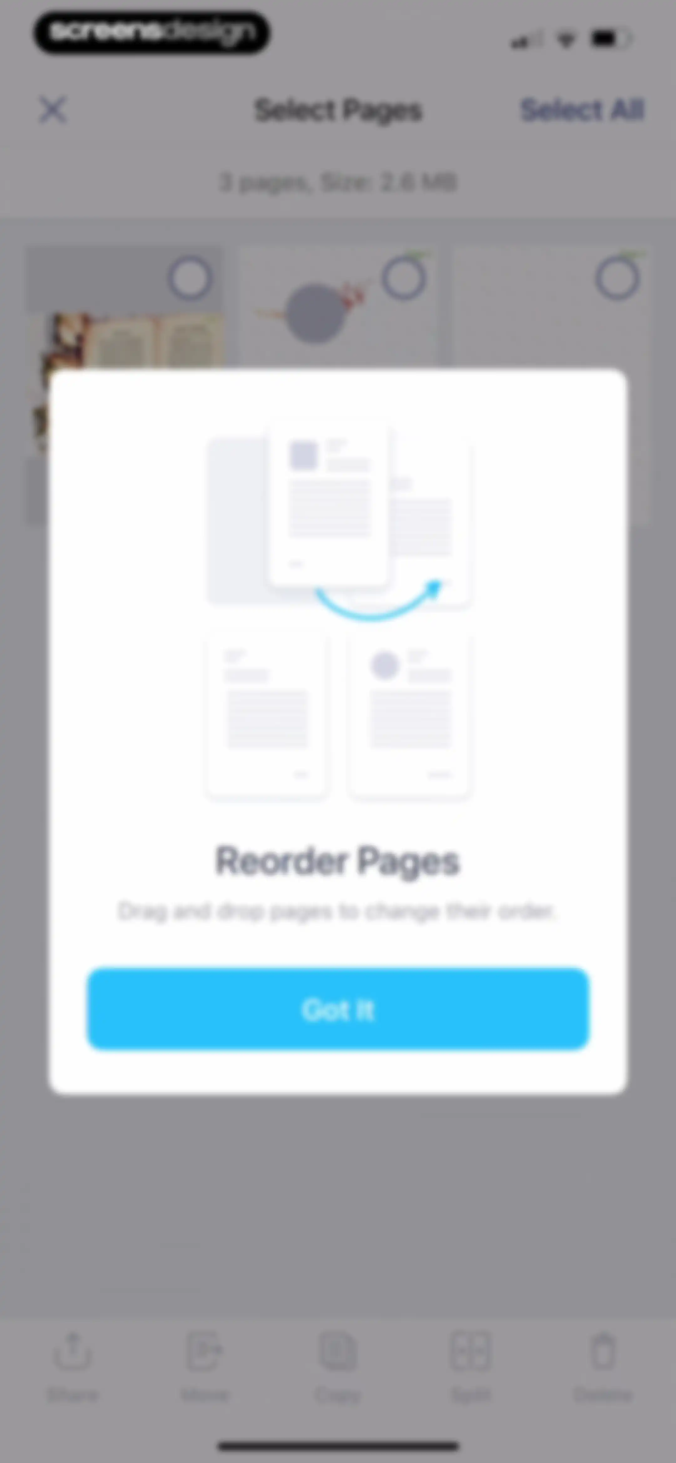 iScanner: PDF Document Scanner screen 123