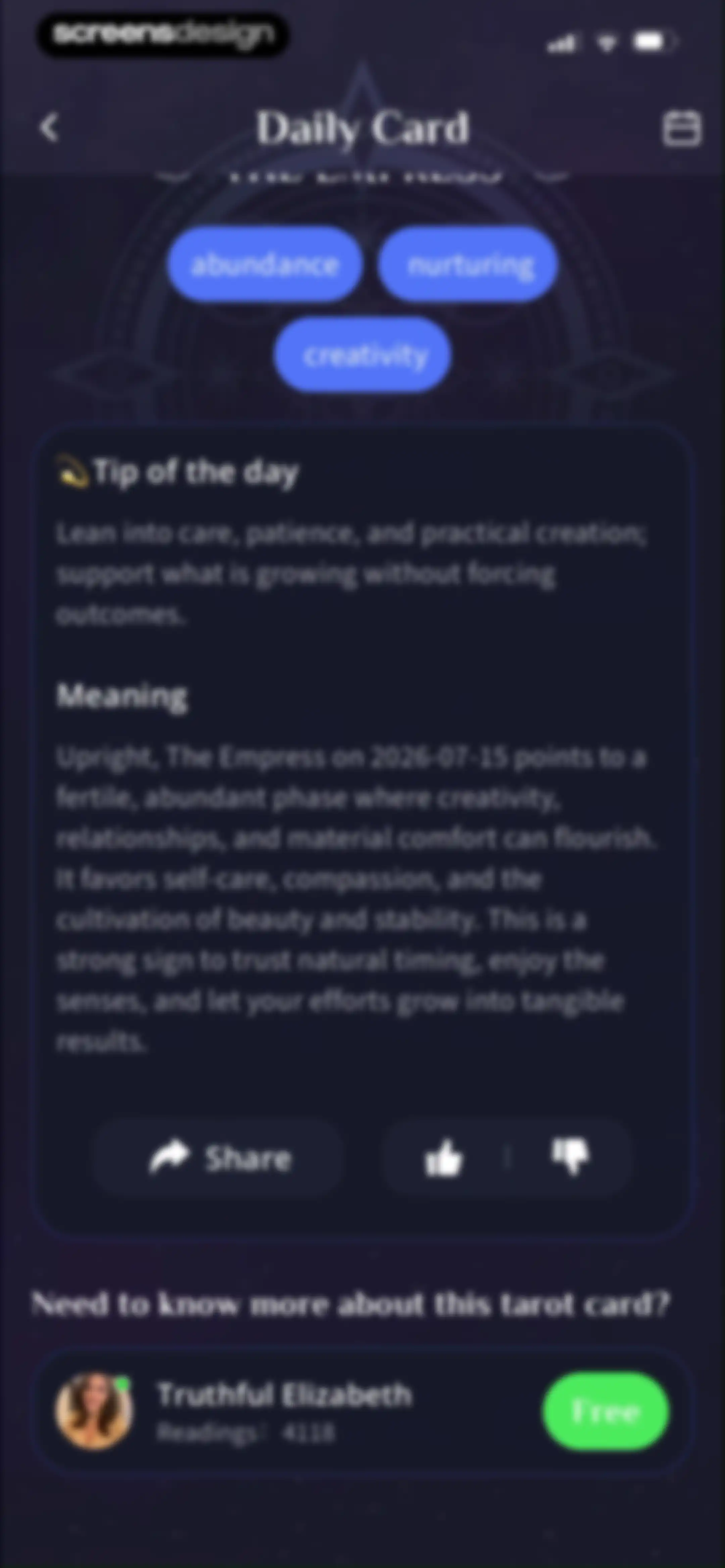 HealTalk - Text Reading screen 104