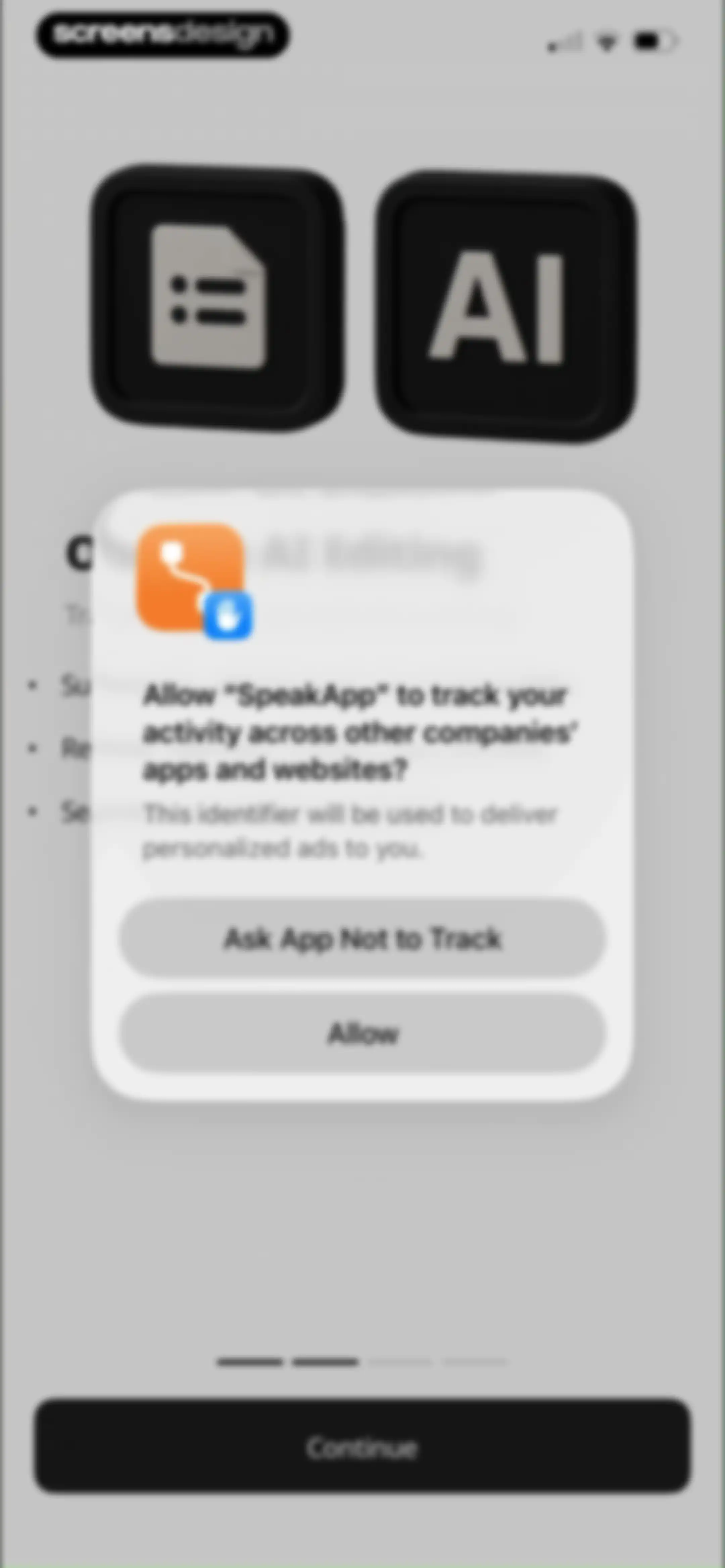 SpeakApp AI: Voice Notes screen 3