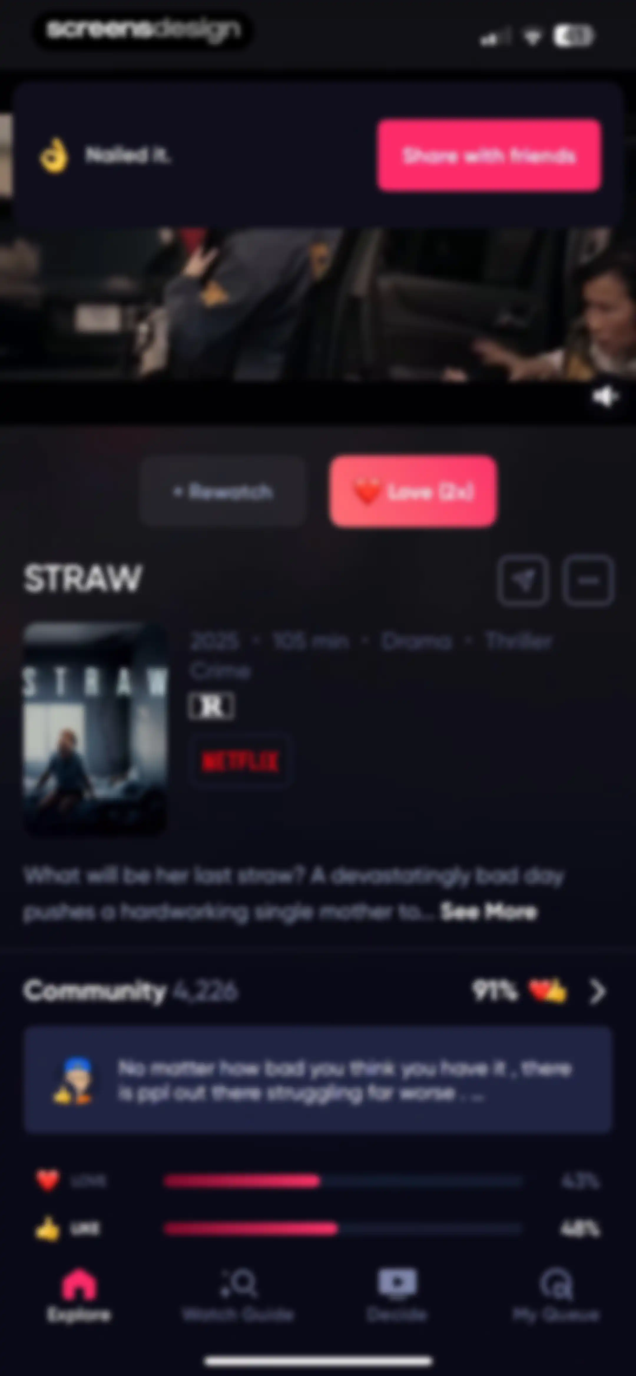 Queue - Find Movies & Shows screen 45