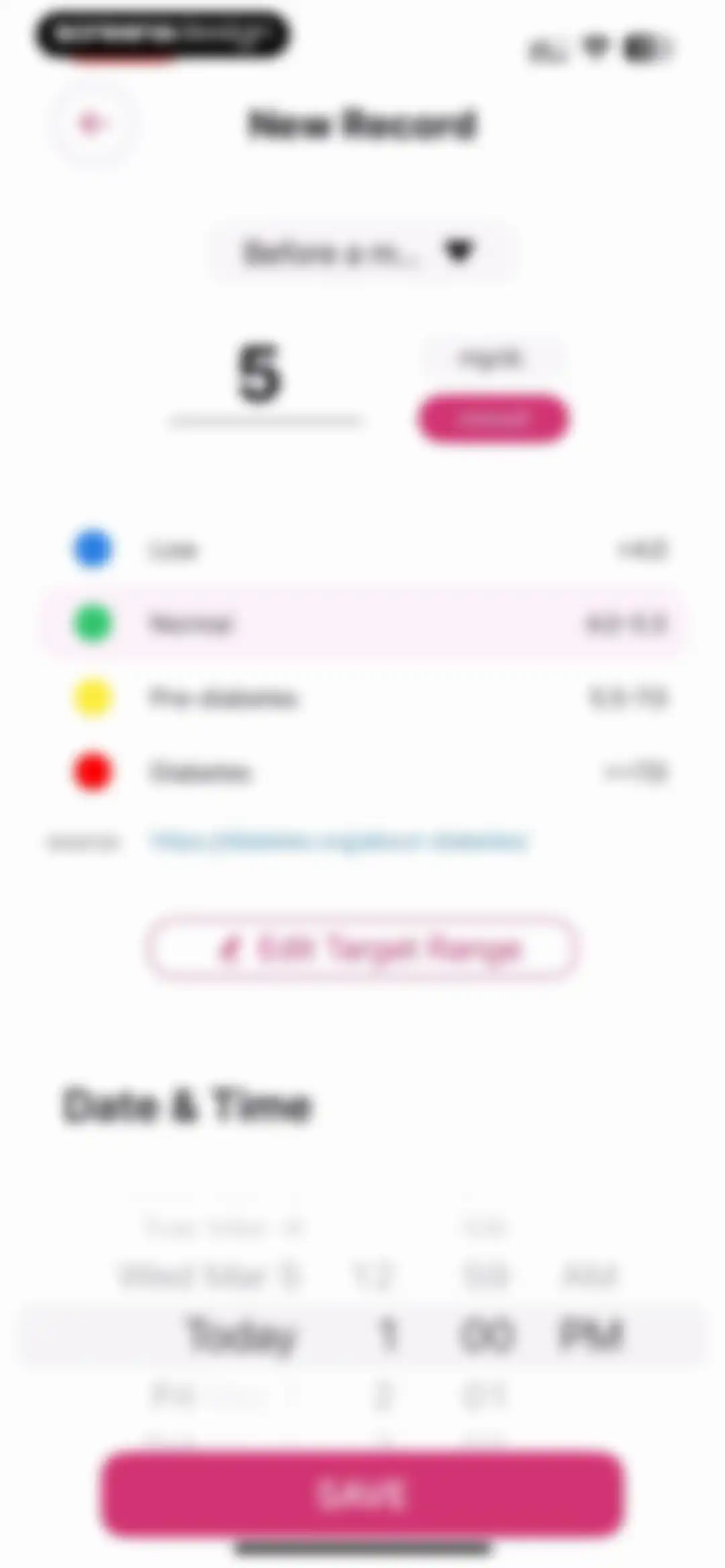 Blood Pressure-Monitor Tracker screen 54