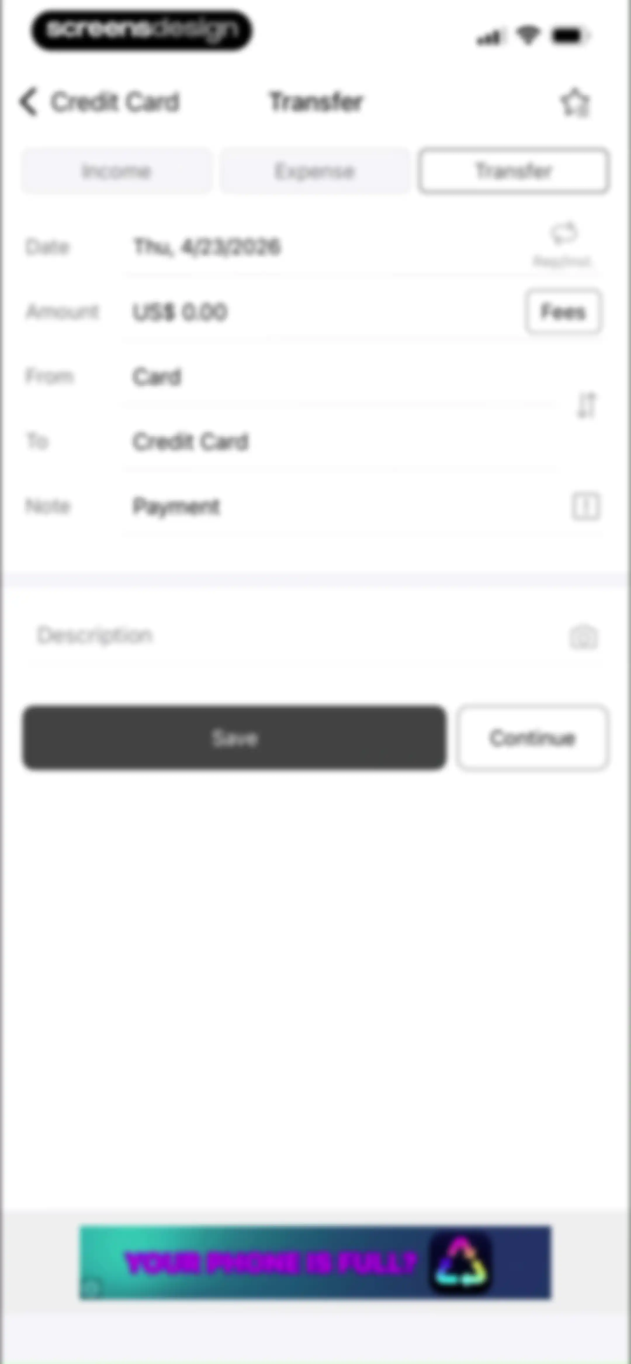 Money Manager Expense & Budget screen 74