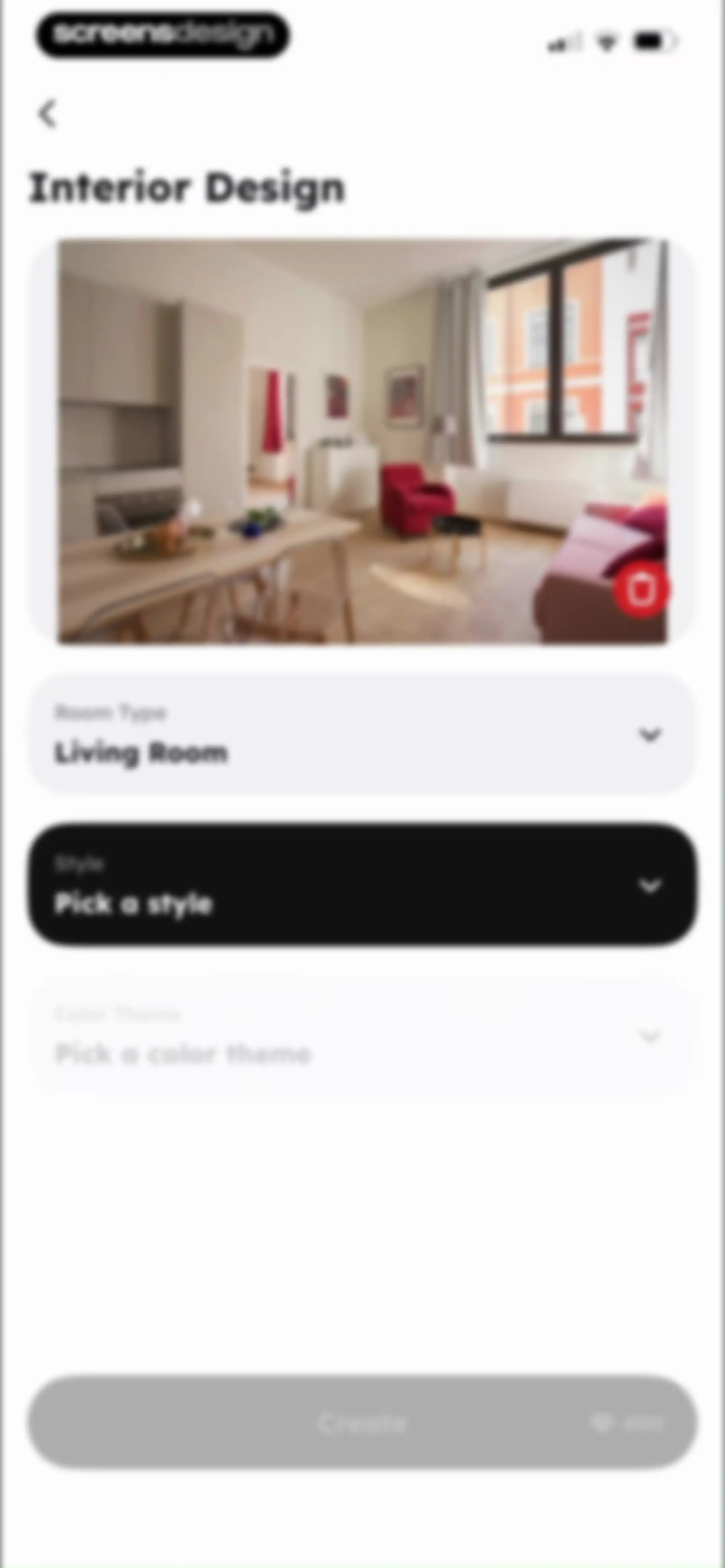 House AI: AI Room Design, Home screen 19