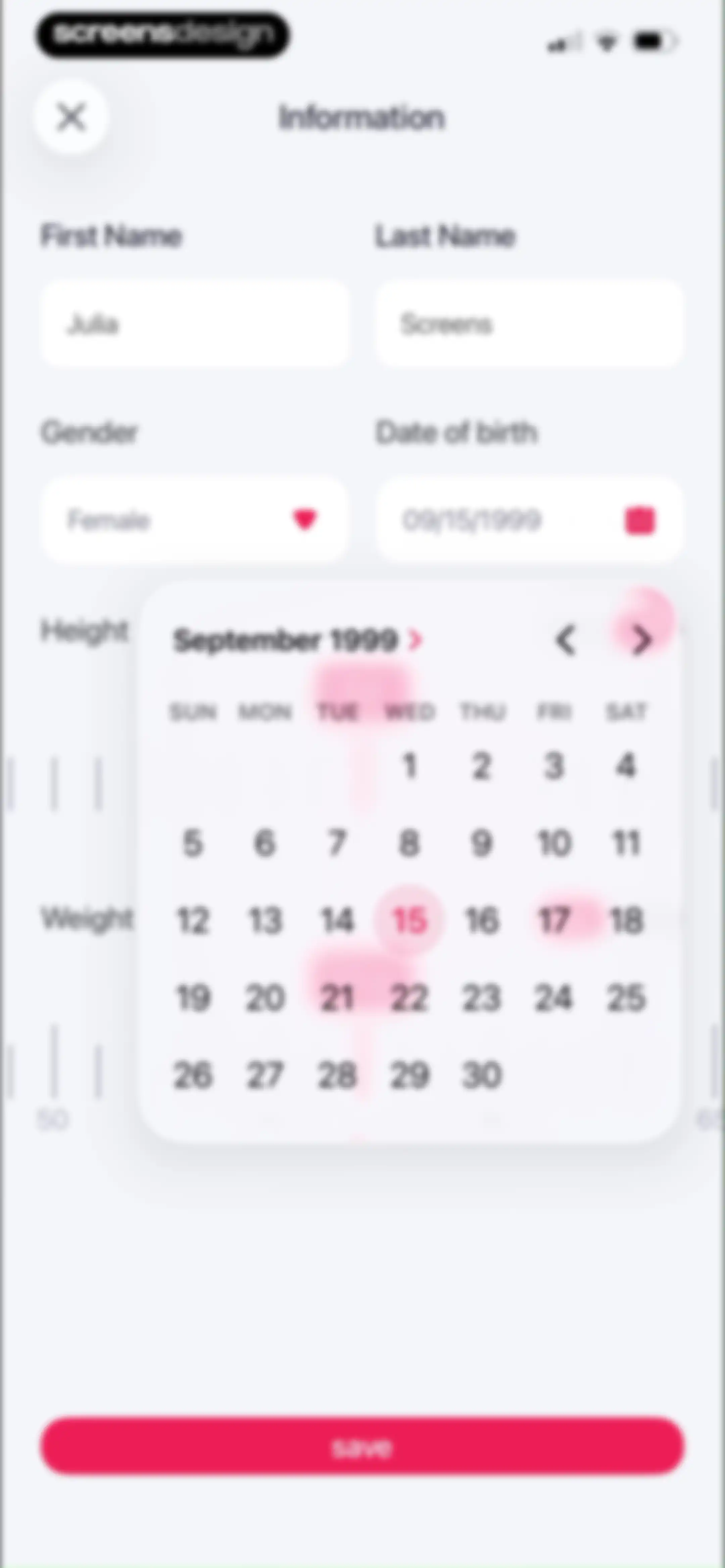 iCardiac: Heart Rate & Health screen 93