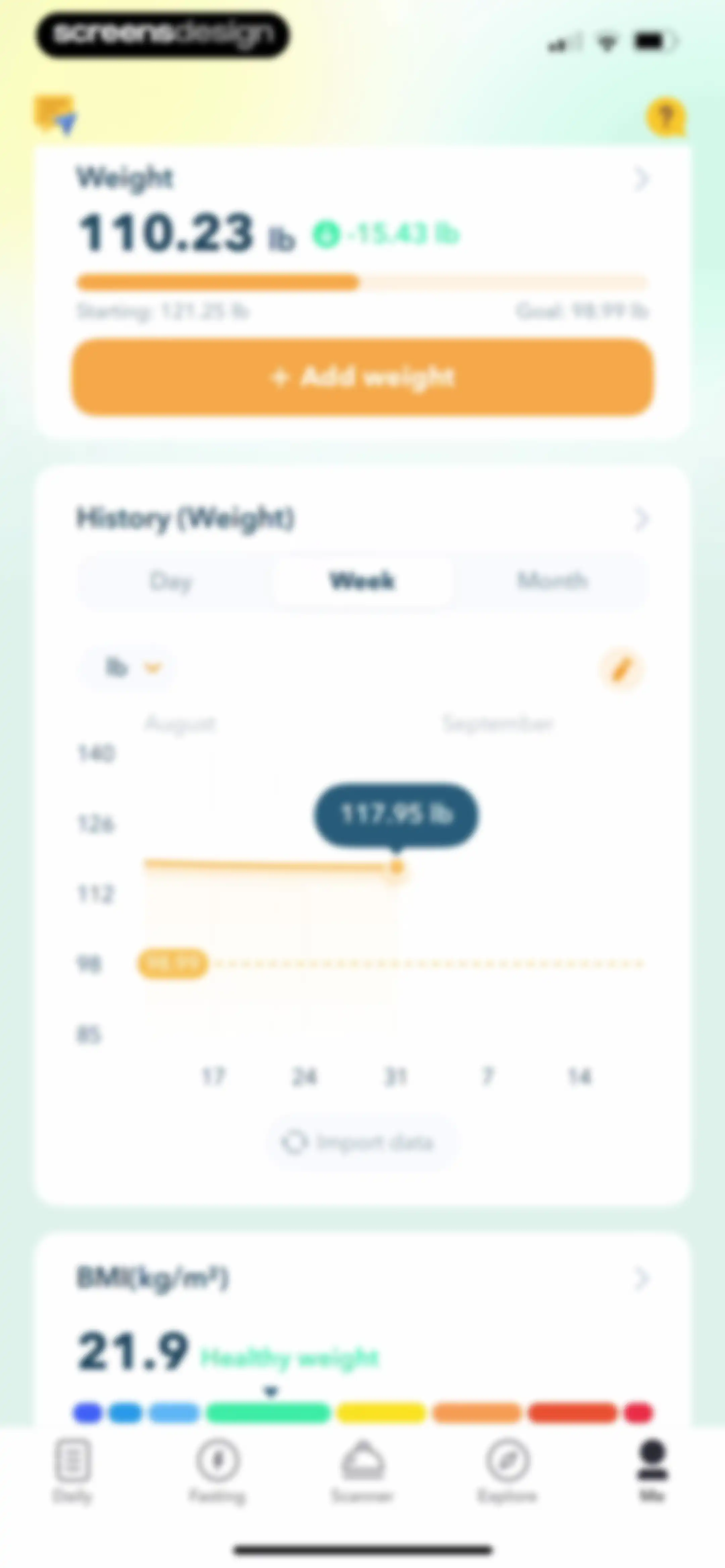 Intermittent Fasting Tracker - screen 347