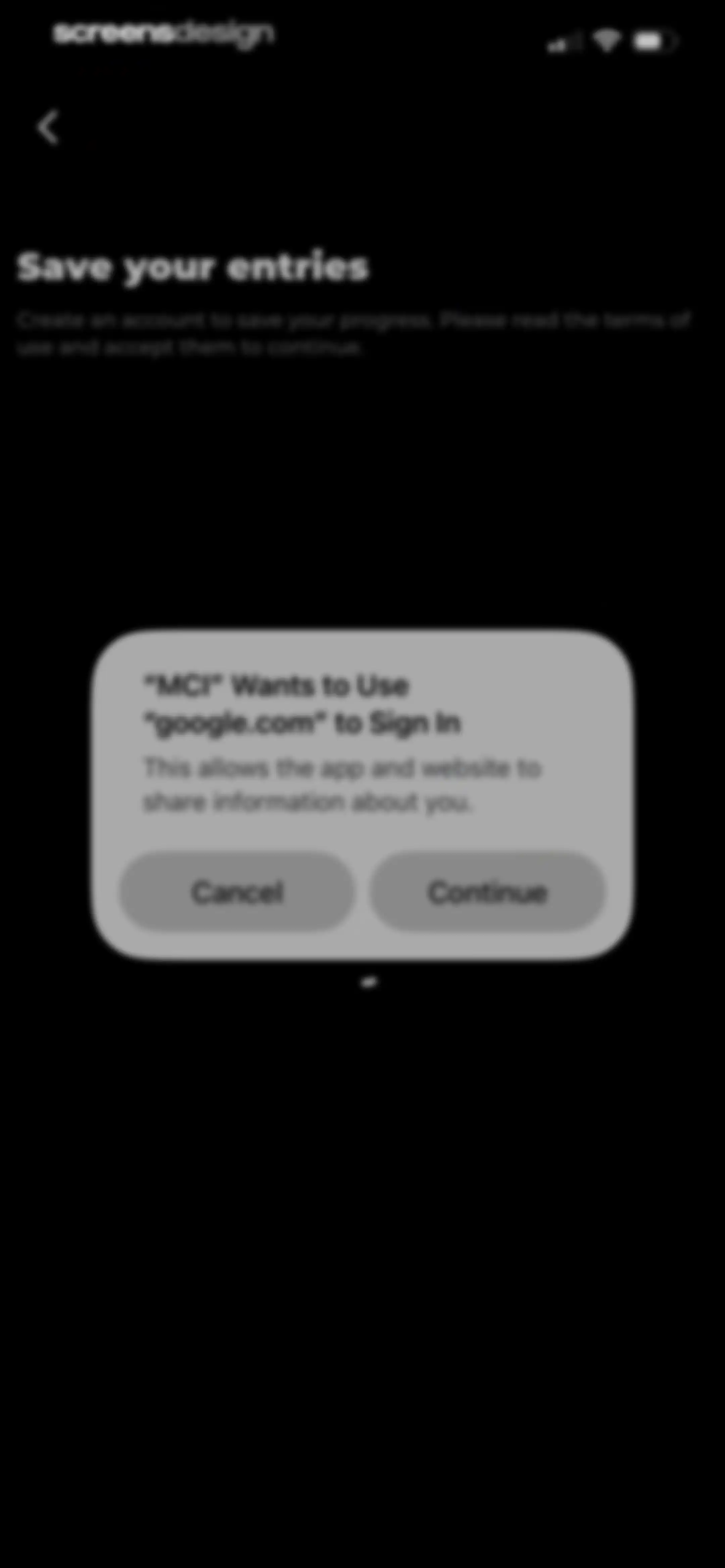 MCI - Personal Training AI screen 57
