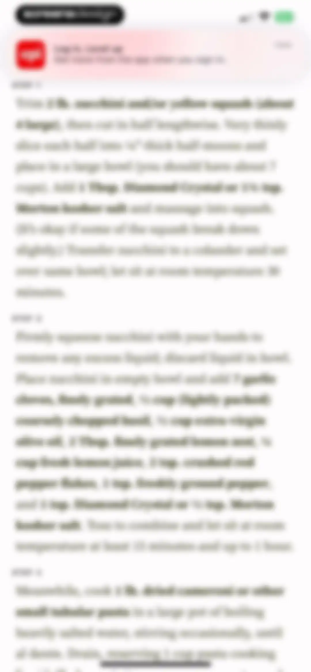 Epicurious screen 16