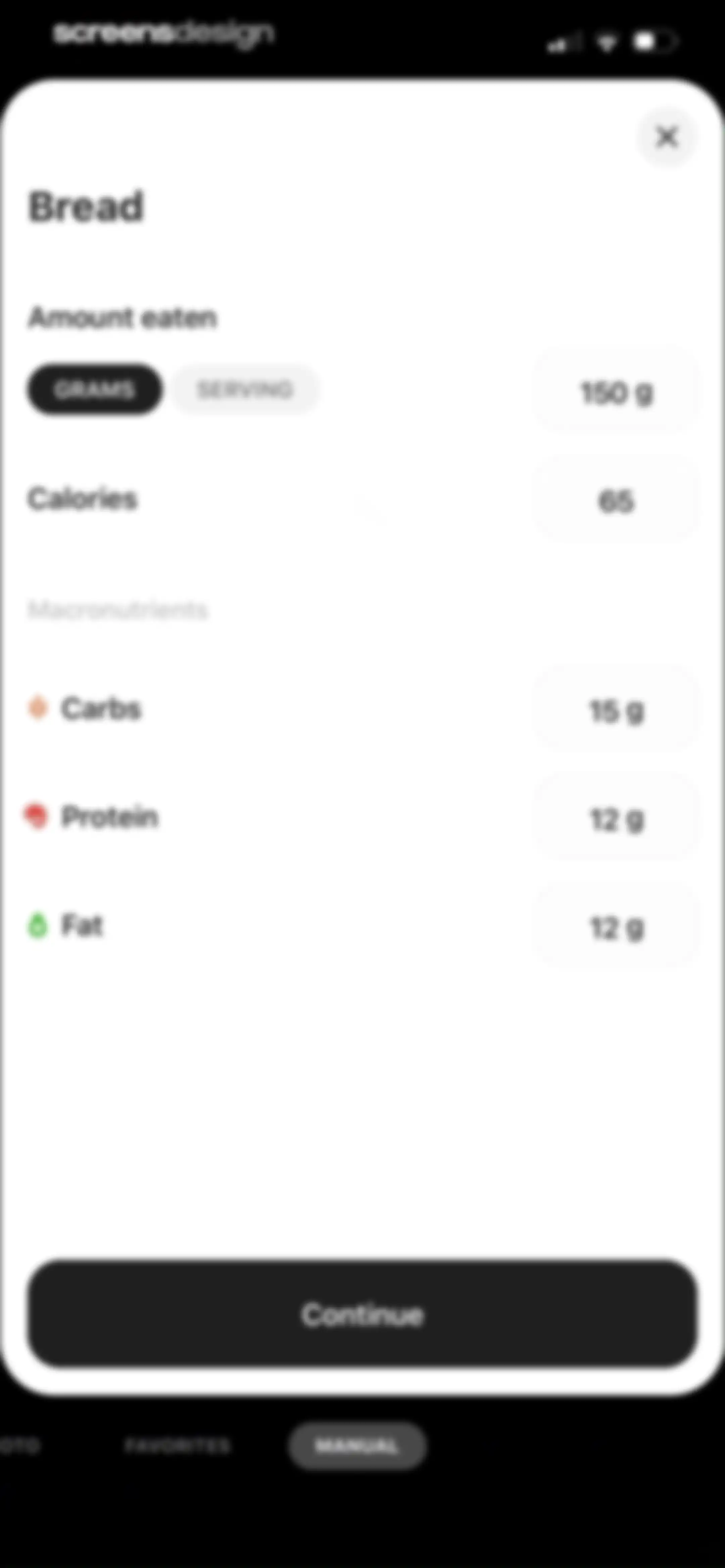 Calz - Calorie Counter AI screen 85