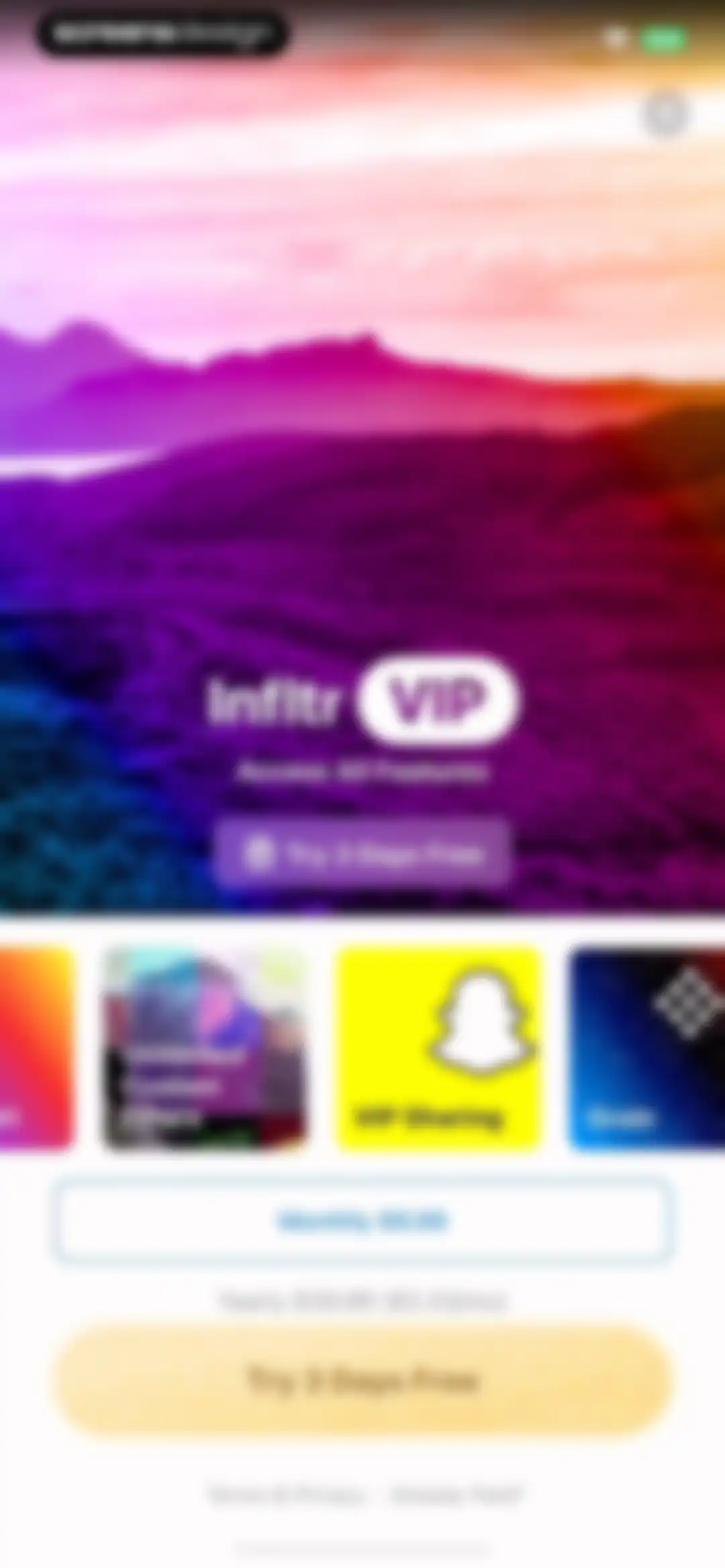 Infltr - Infinite Filters screen 5