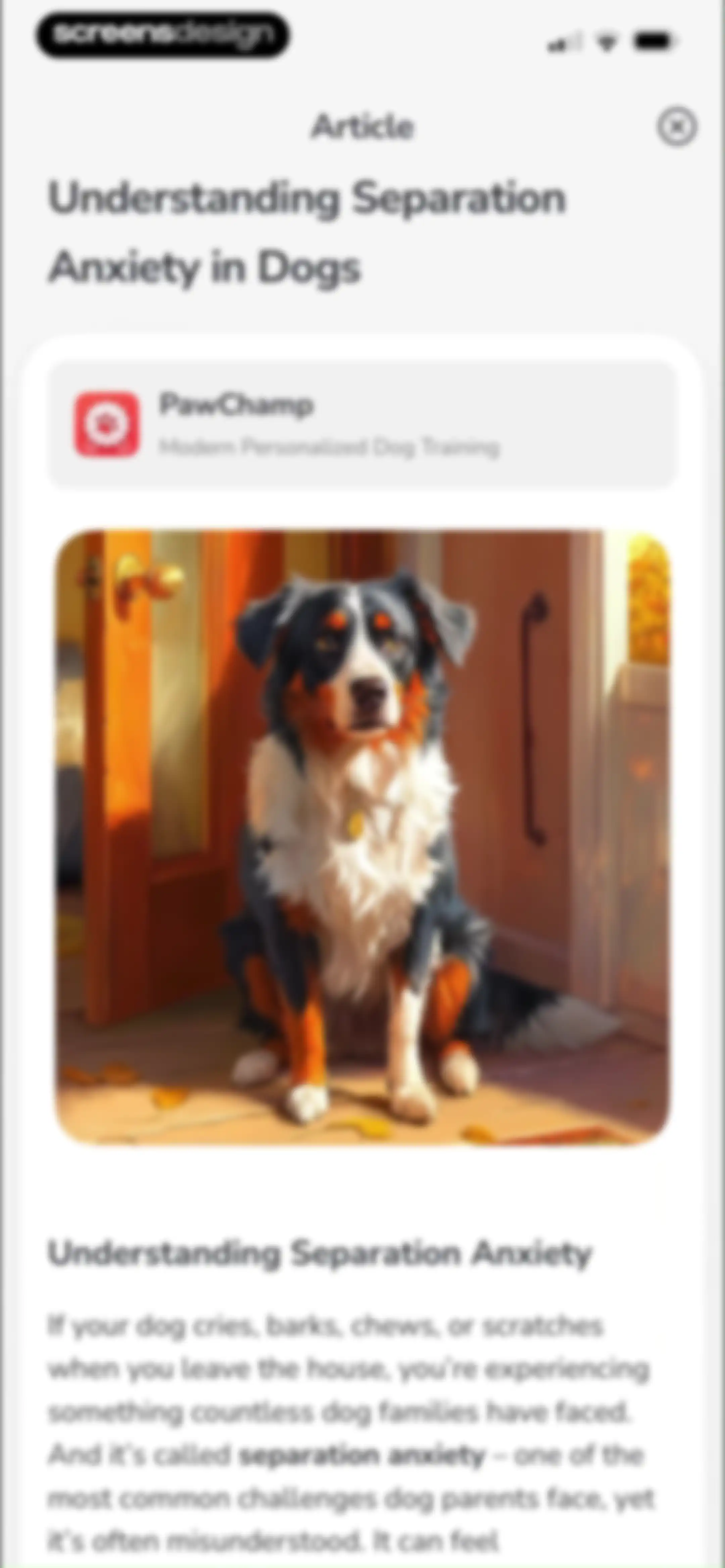 PawChamp - Dog Training & Care screen 27