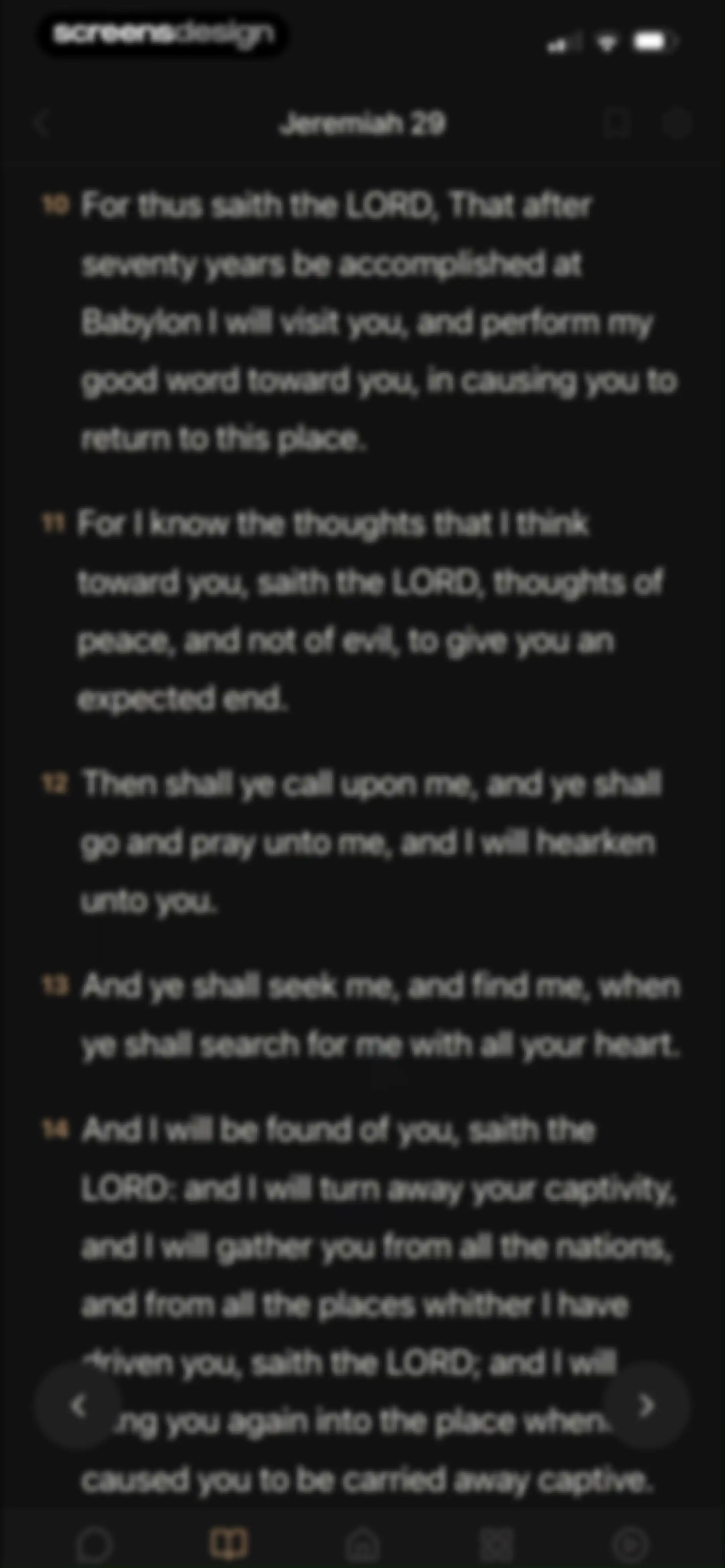 Holy Bible Widget: Daily Verse screen 88