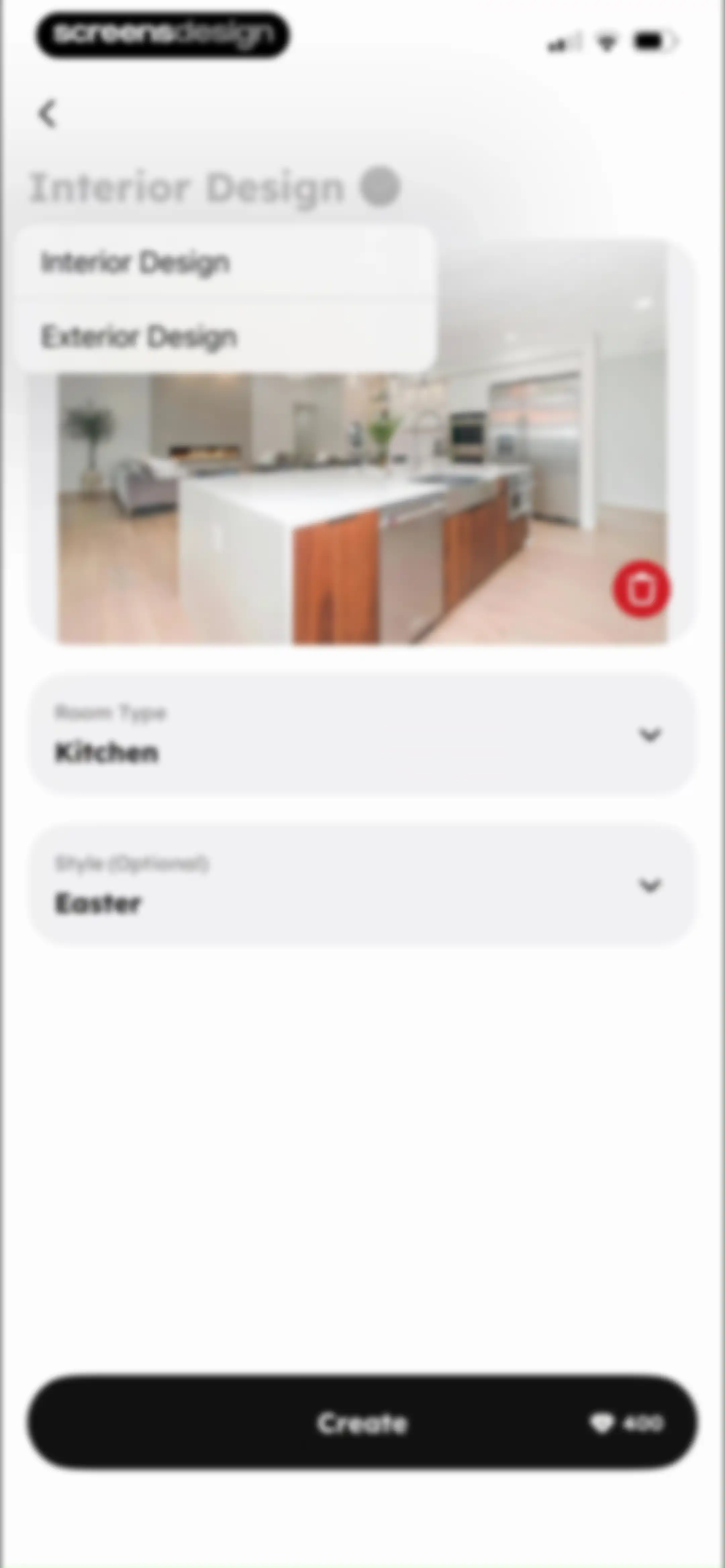 House AI: AI Room Design, Home screen 37