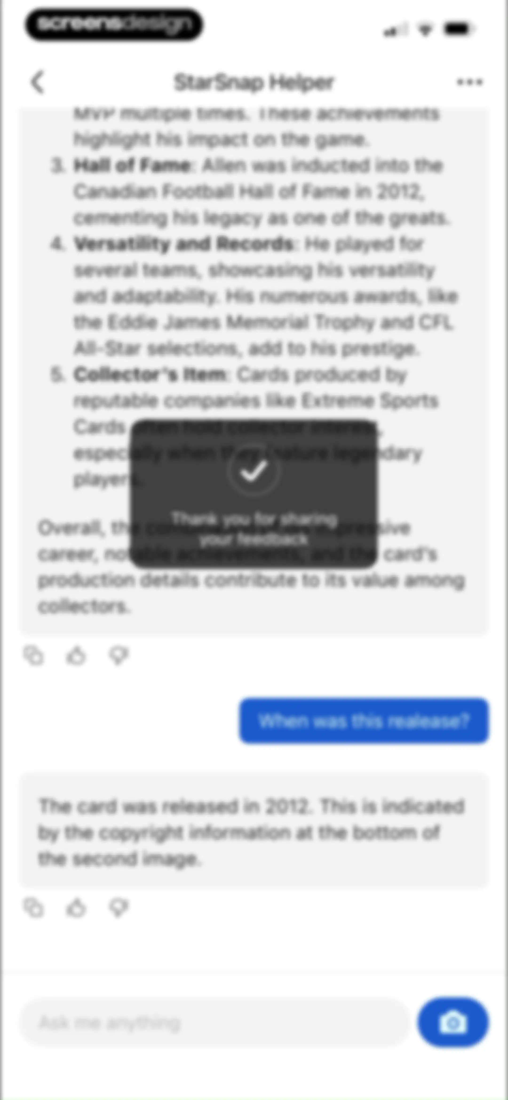 StarSnap: Sports Card Scanner screen 38
