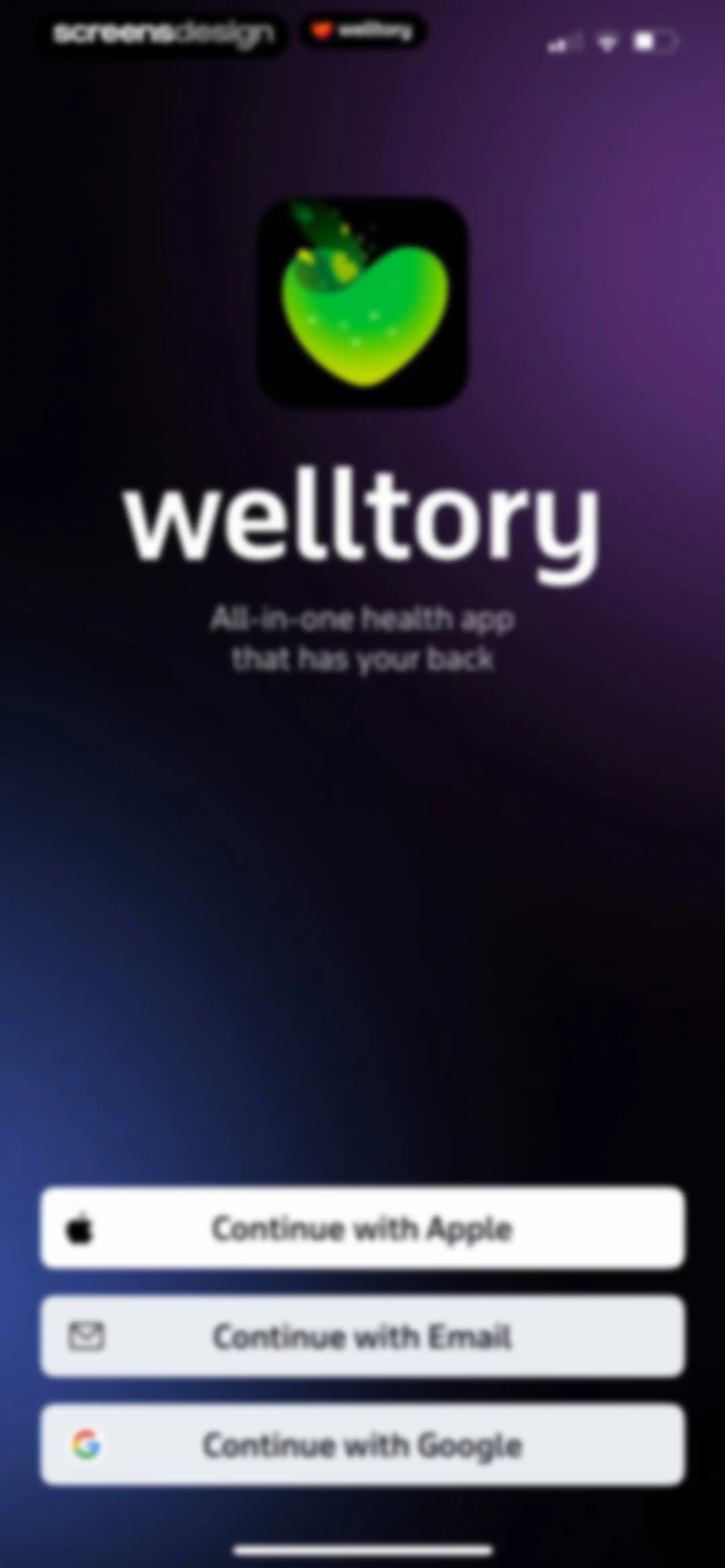 Welltory: Health, Heart Rate screen 1