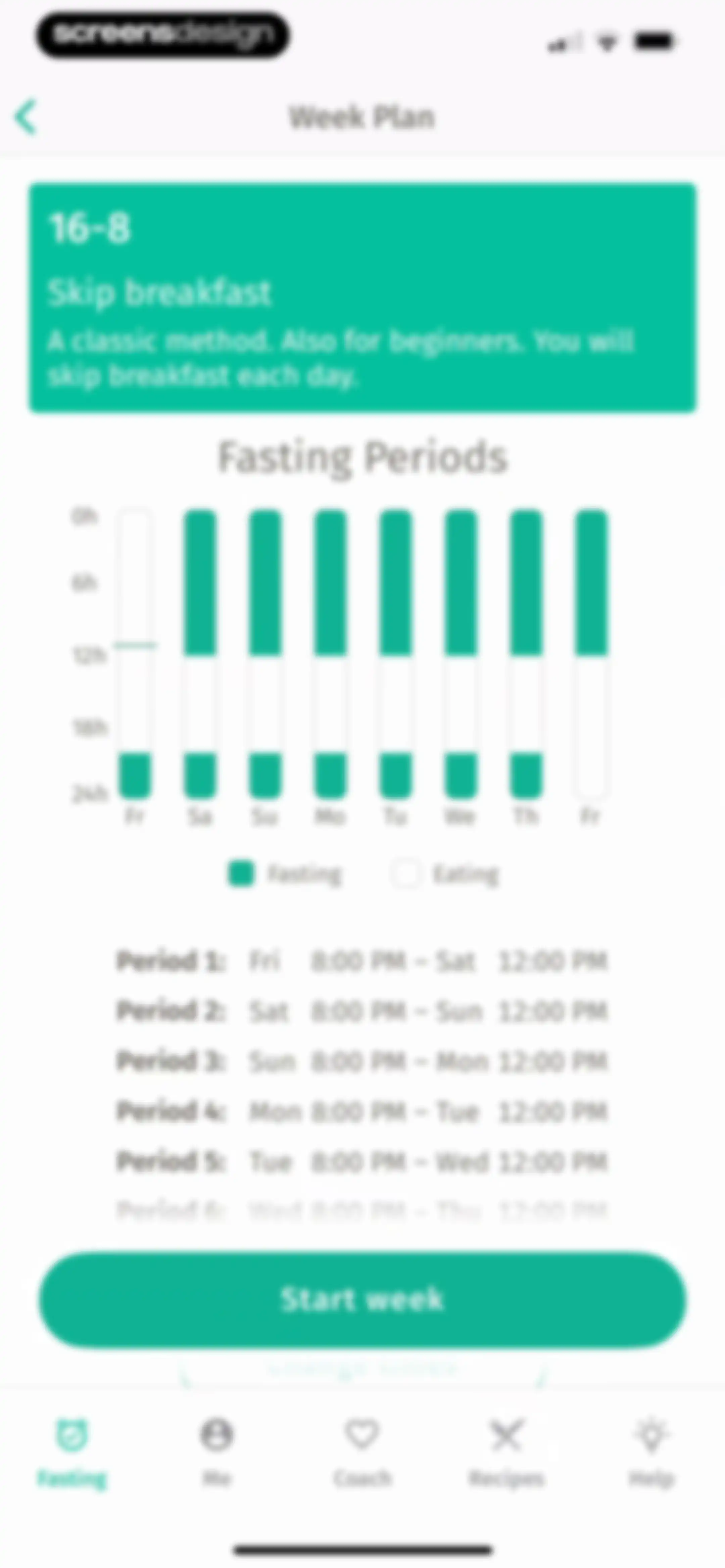 BodyFast: Intermittent Fasting screen 60