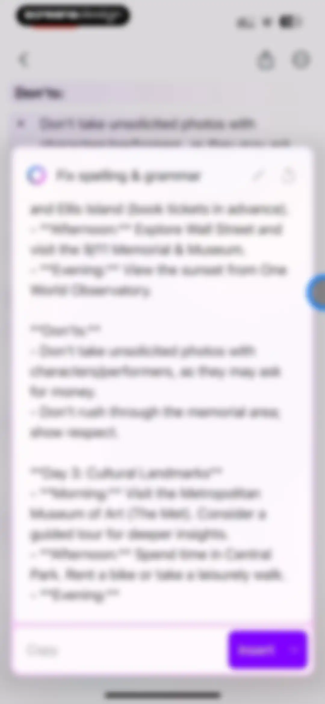 Craft: Notes, Documents, AI screen 34
