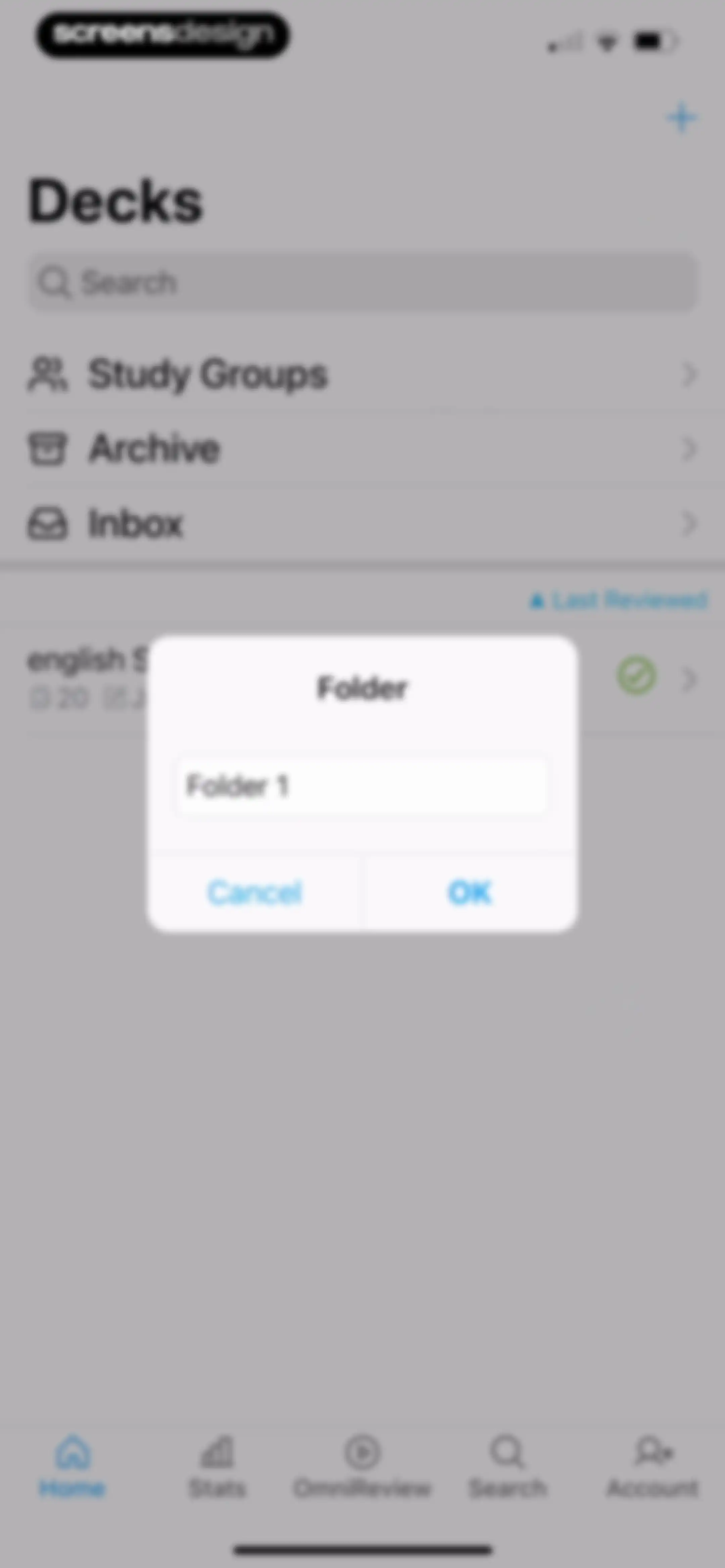 AlgoApp - Flashcards screen 19