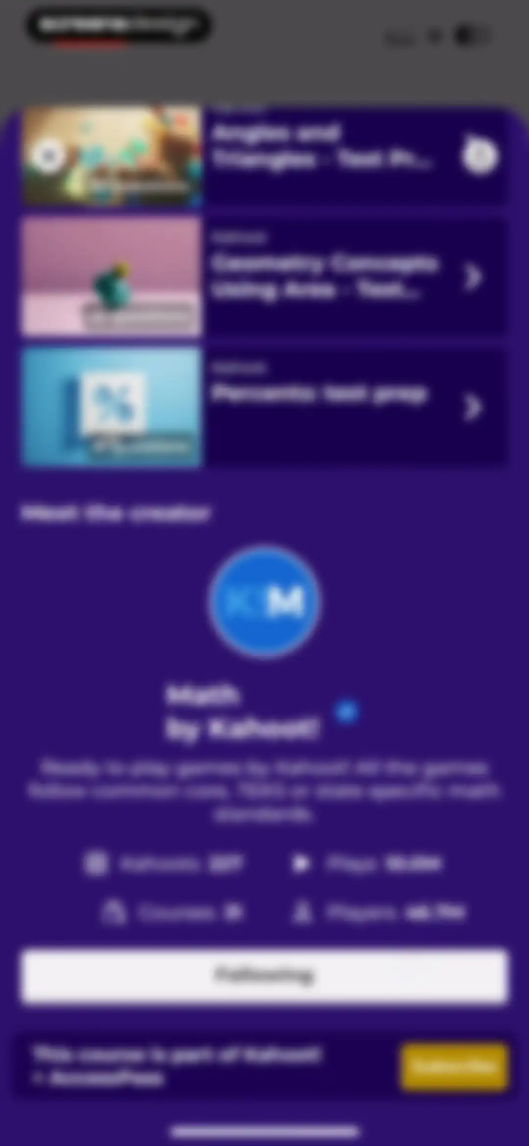 Kahoot! Play & Create Quizzes screen 178
